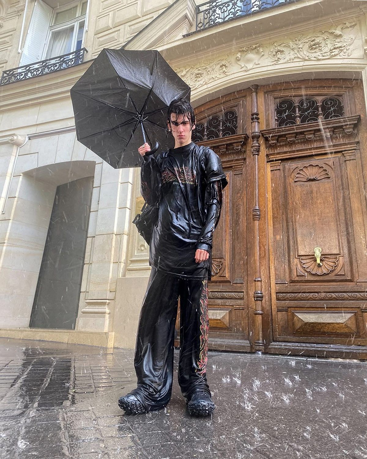 Balenciaga Demna Balenciaga SS24 Offshore Longsleeve Tee Size US M / EU 48-50 / 2 - 2 Thumbnail