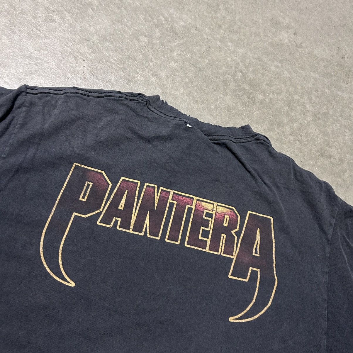 Band Tees Pantera cowboys from hell faded black band tee shirt Size US L / EU 52-54 / 3 - 7 Thumbnail