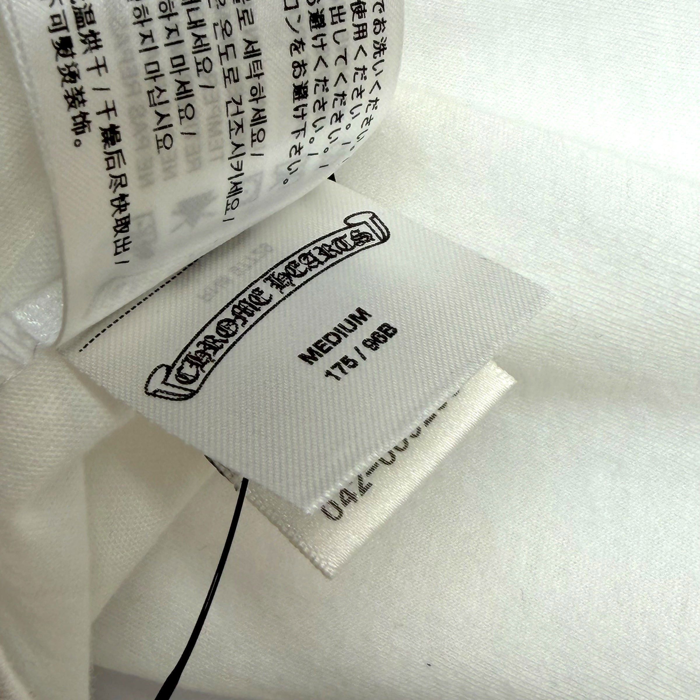 Chrome Hearts Chrome Hearts Blue Neck Logo Tee M Size US M / EU 48-50 / 2 - 5 Thumbnail
