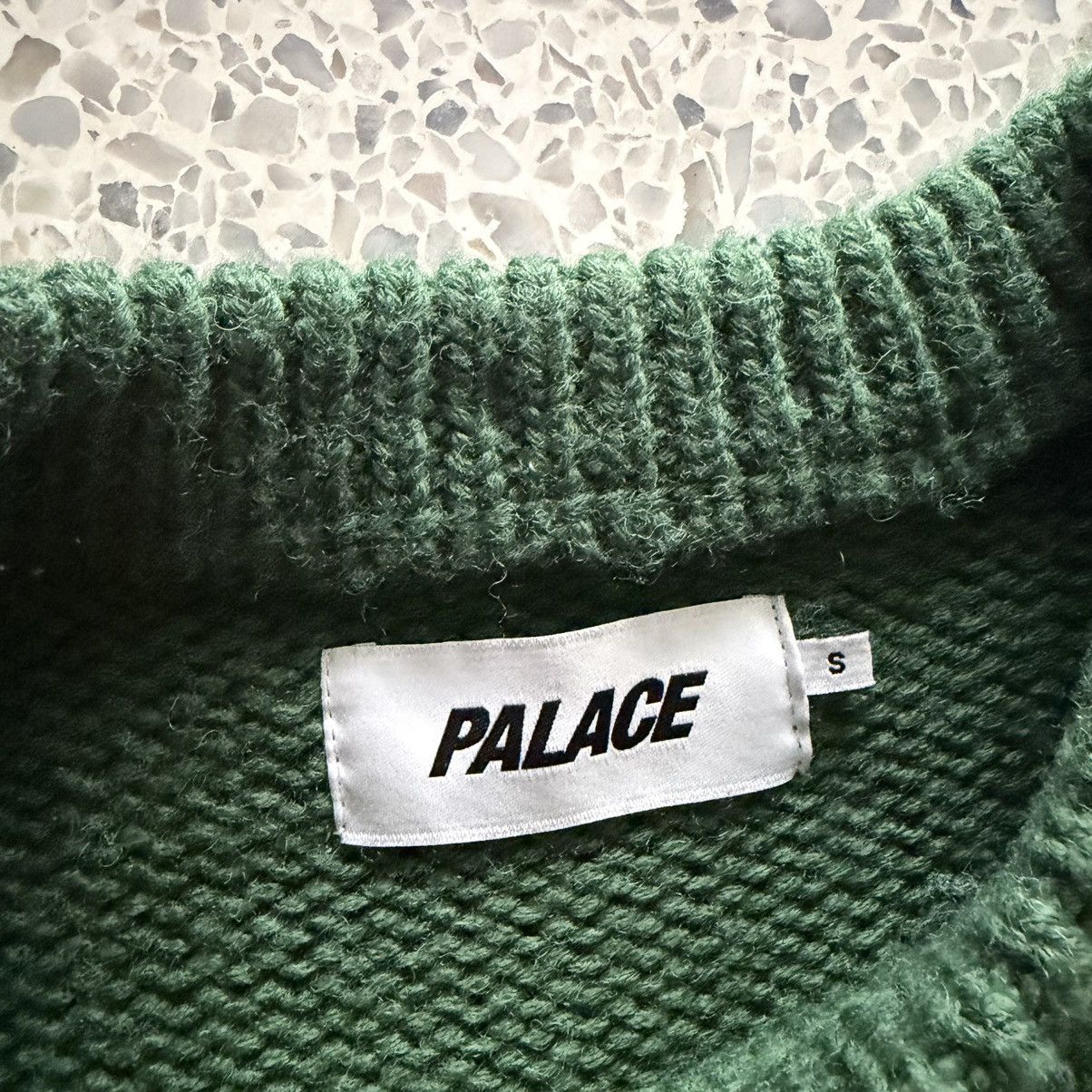Palace Palace Gradient Dye Rib Knit Sweater (Green) Size US S / EU 44-46 / 1 - 4 Thumbnail