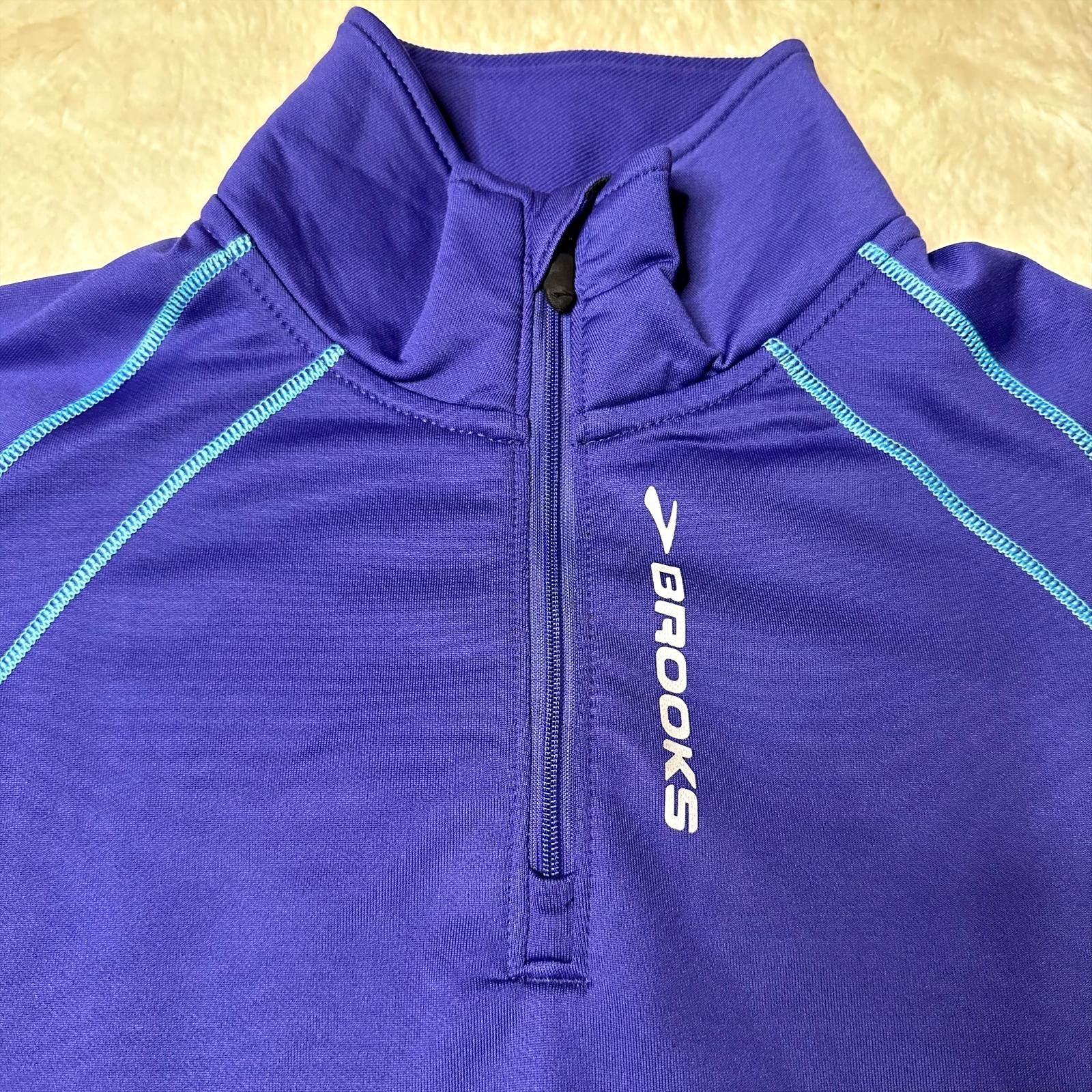 Brooks Brooks Equlibrium Technology 1/4 Zip Pullover Top Women's M Size M / US 6-8 / IT 42-44 - 4 Thumbnail