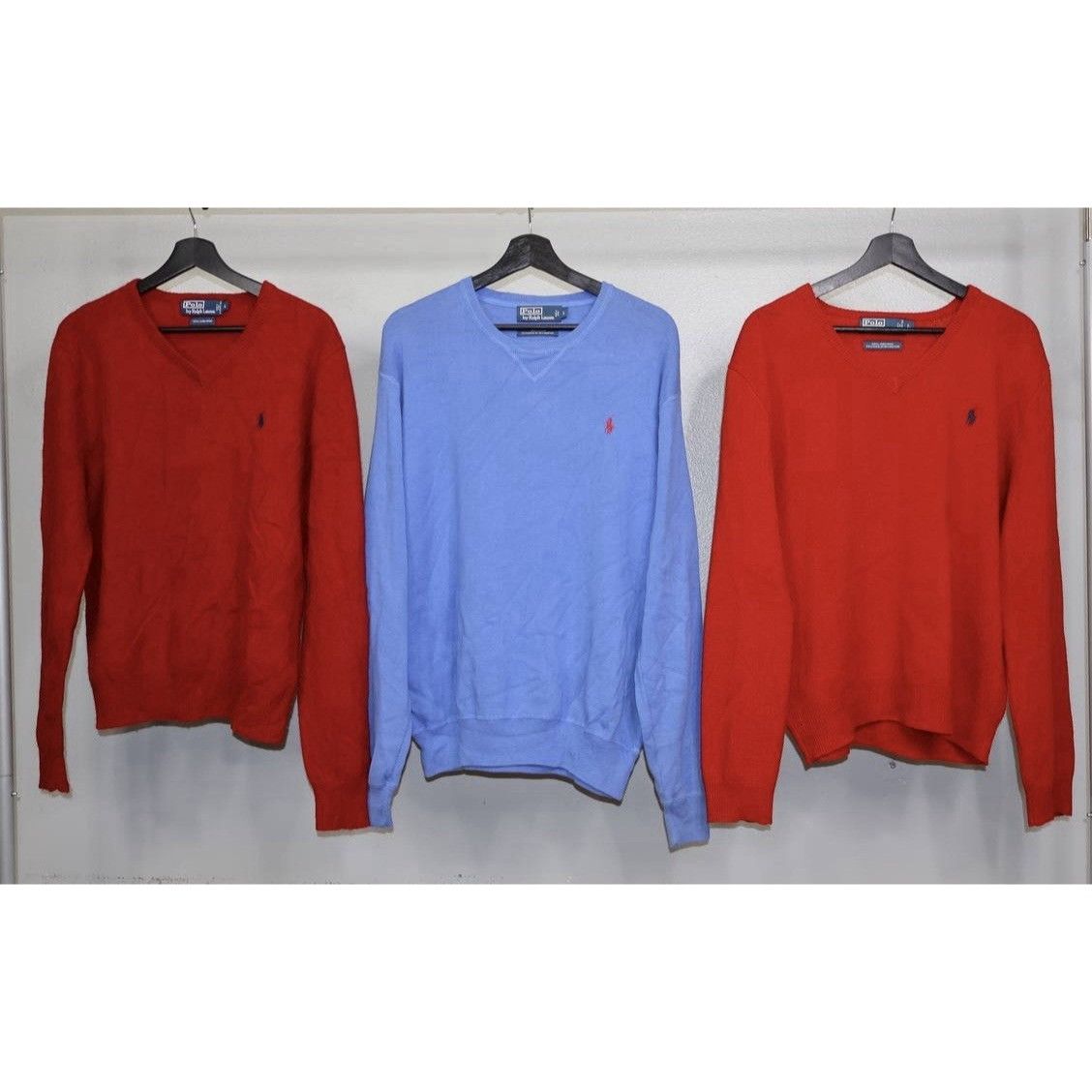 Polo Ralph Lauren Polo Ralph Lauren Men’s Crewneck Sweater Lot Large (L) Size US L / EU 52-54 / 3 - 1 Thumbnail