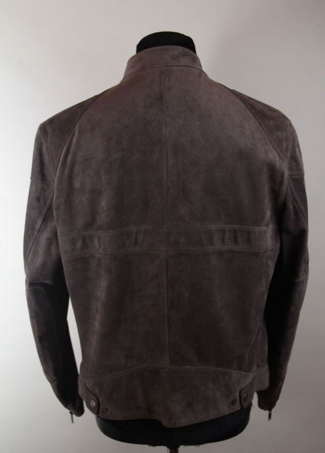 Gucci Gucci x Tom Ford 2004 Cafe Racer Leather Biker Jacket Size US L / EU 52-54 / 3 - 3 Thumbnail
