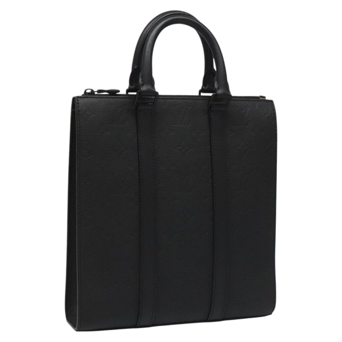 Louis Vuitton Sac Plat Black Leather Handbag (Pre-Owned) Size ONE SIZE - 1 Thumbnail