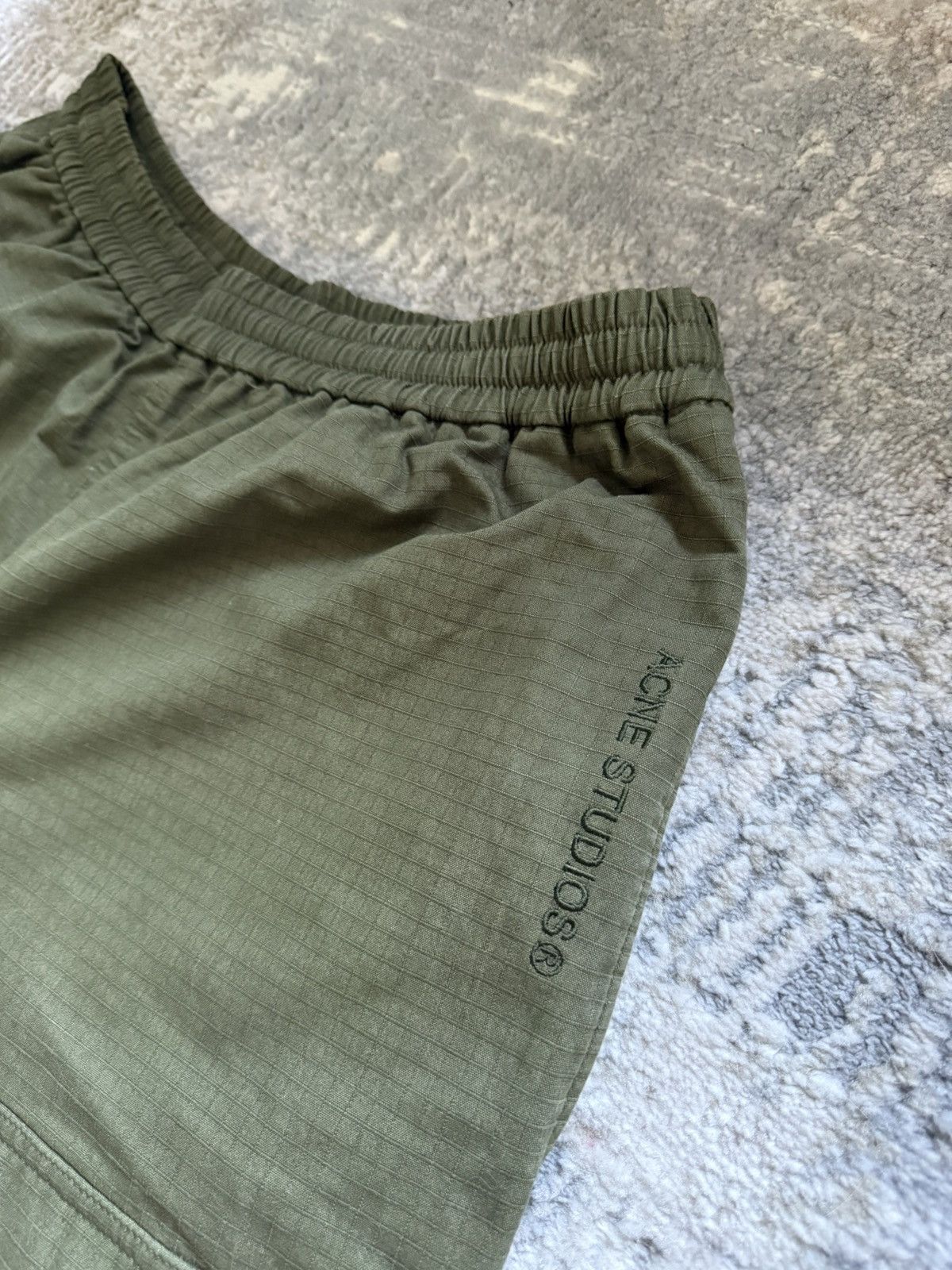 Acne Studios Acne Studios Cargo Trousers Olive Green FN-MN-TROU000844 Size US 42 / EU 58 - 3 Thumbnail