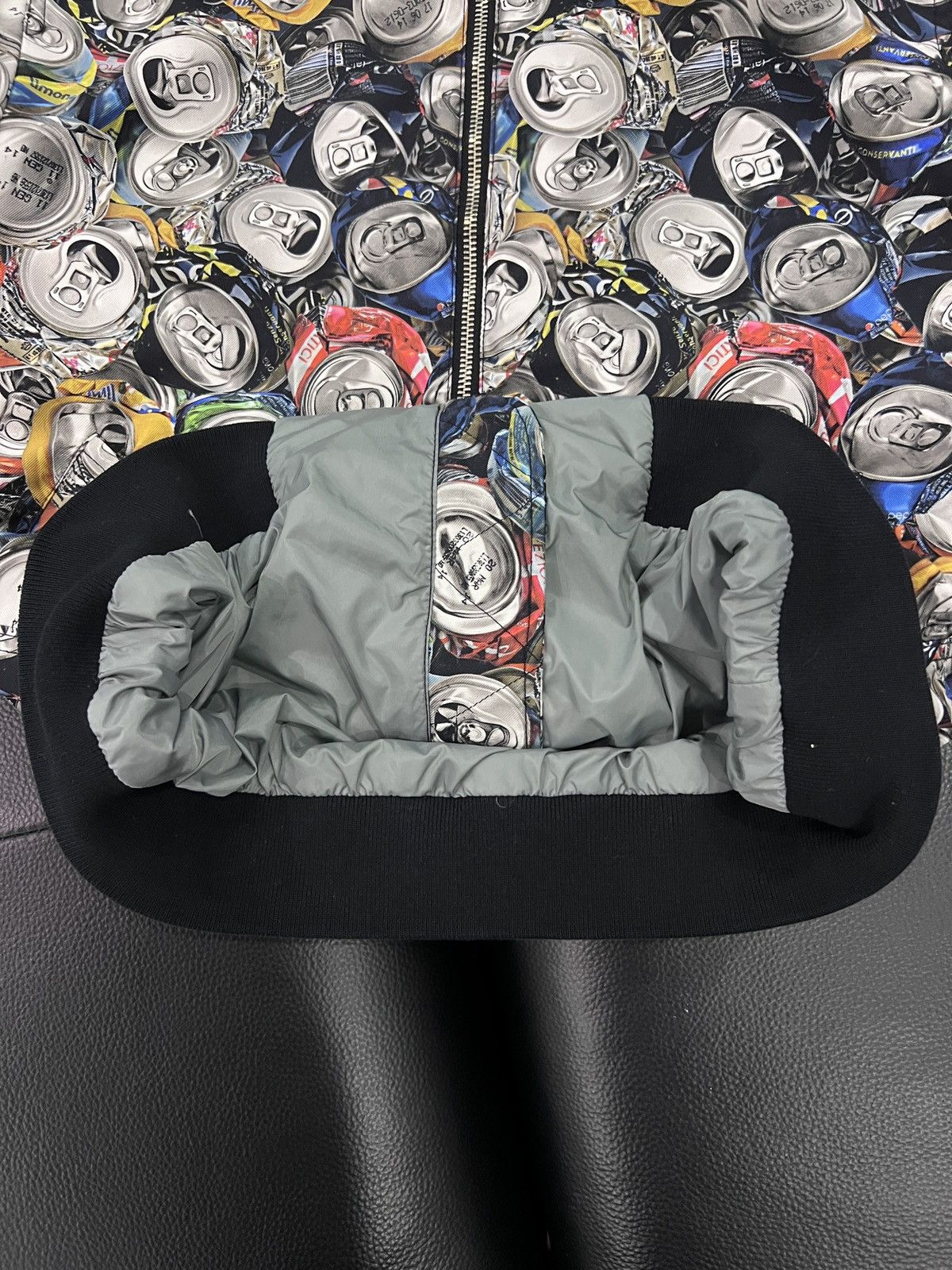 Moschino Moschino by Jeremy Scott All-Over Soda Can Bomber Jacket Size US M / EU 48-50 / 2 - 6 Thumbnail