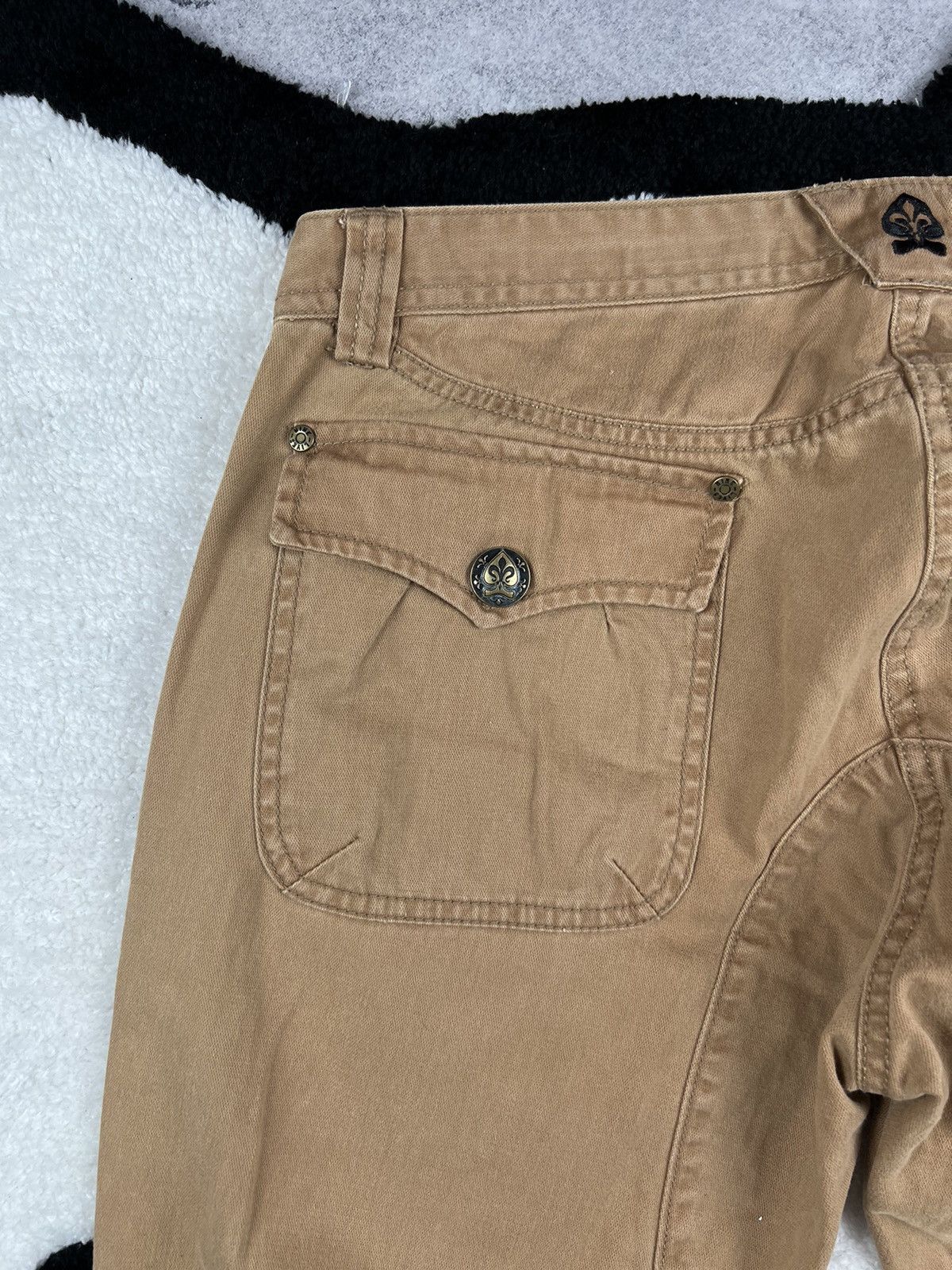 Vintage Vintage Nine Lives Grunge Punk Western Y2K Japanese Pants Size 31" - 12 Thumbnail