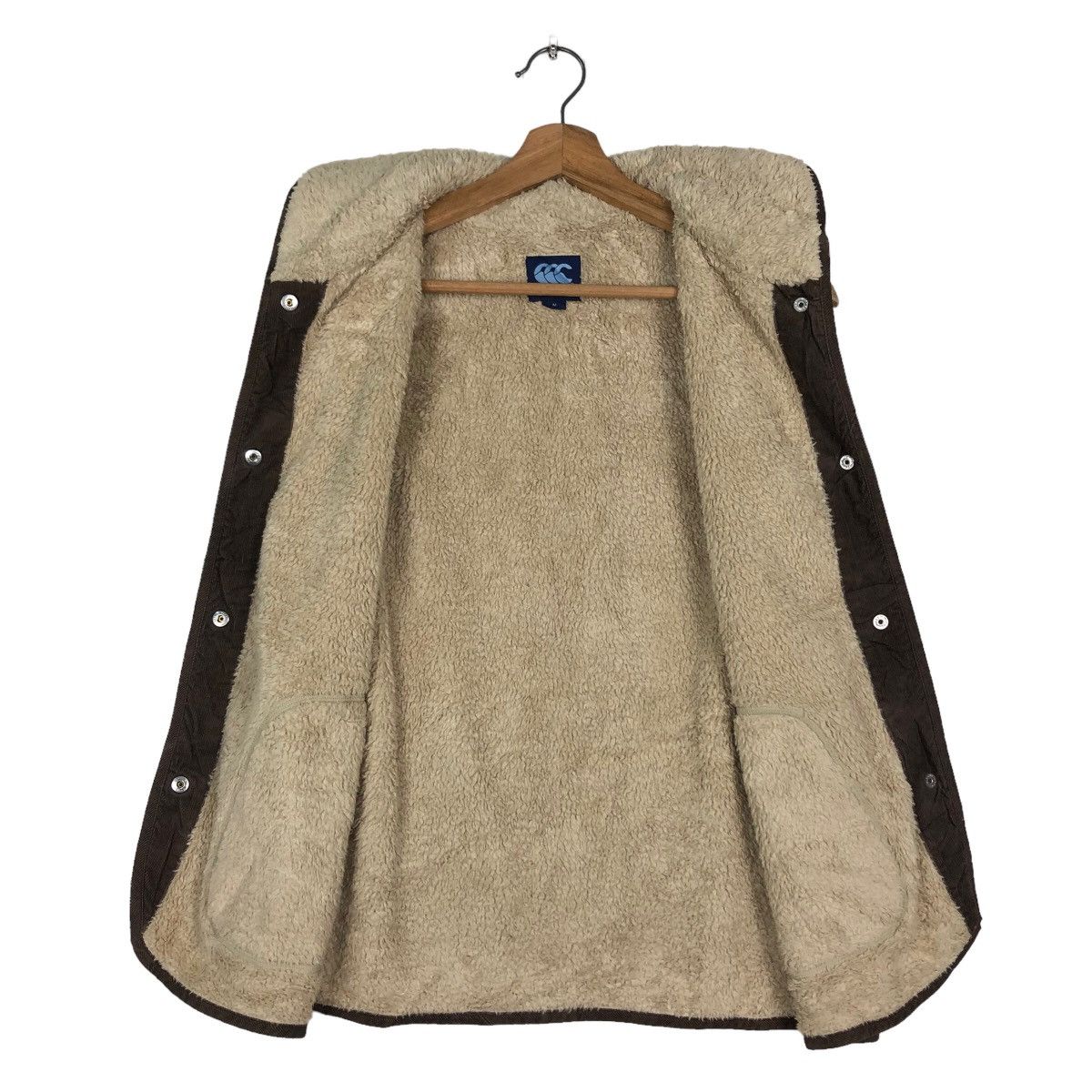 Canterbury of New Zealand 🔥VINTAGE FLEECE VEST DIPE PILE CANTERBURY Size US M / EU 48-50 / 2 - 13 Thumbnail