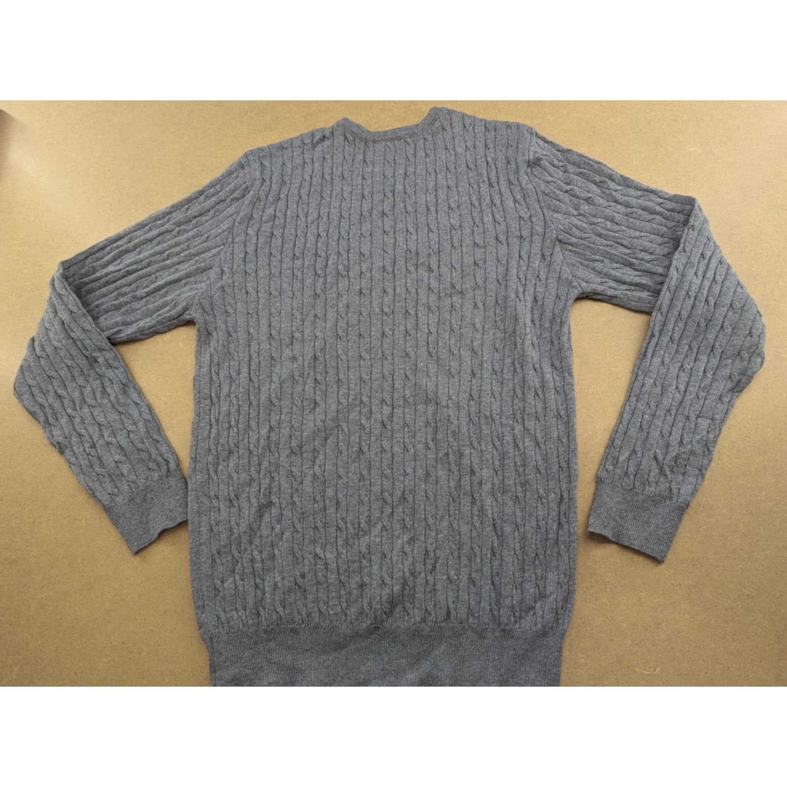 Vintage Stenstroms Zegna Baruffa Mens Jumper Size M Merino Wool Crew Neck Sweater Gray Knit Pullover Casual Mens Wool Crew Neck Rib Knit Cardigan? Size US M / EU 48-50 / 2 - 2 Thumbnail