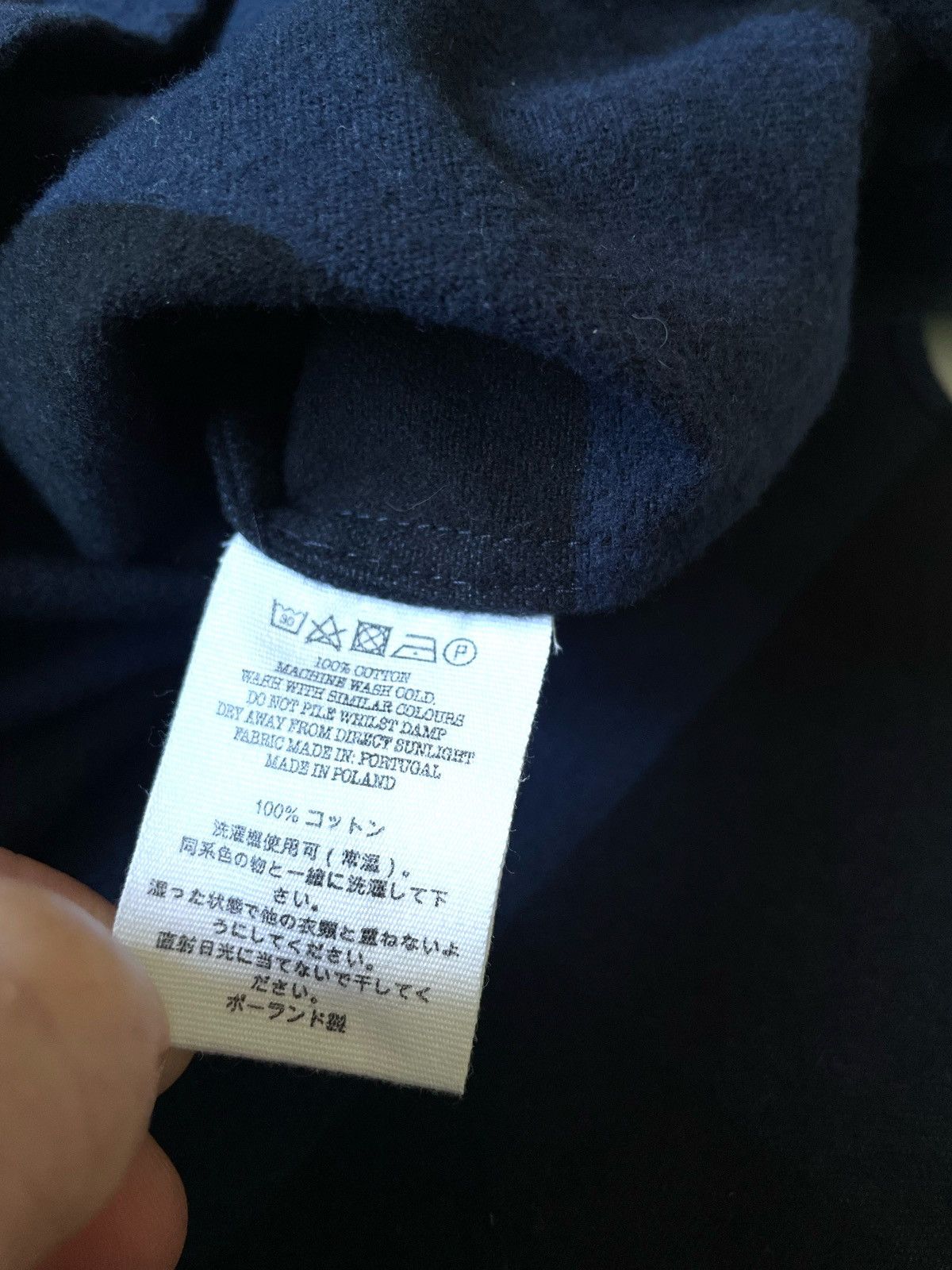 Designer × YMC YMS Flannel Women Blue Cotton Stripe Shirt Size S Poland Size S / US 4 / IT 40 - 7 Thumbnail
