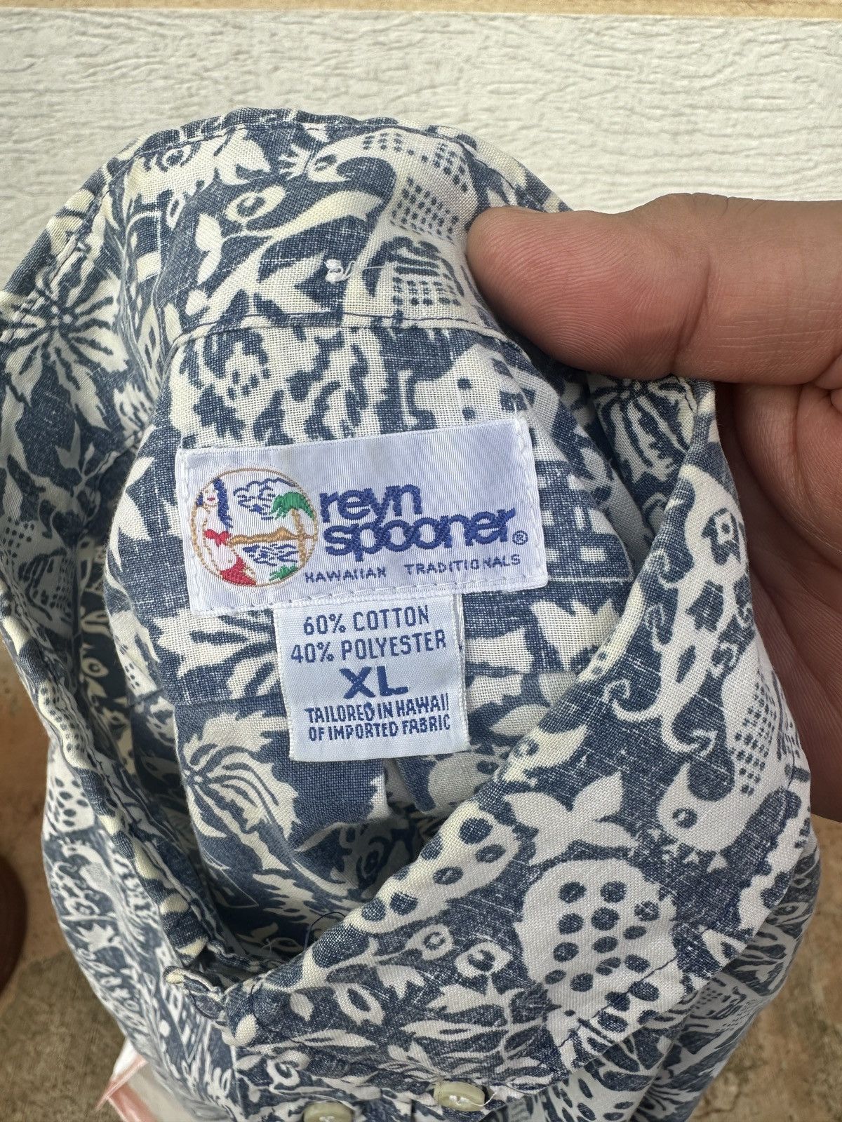 Reyn Spooner Reyn Spooner Hawaiian Print Blue Men's XL Size US XL / EU 56 / 4 - 3 Thumbnail