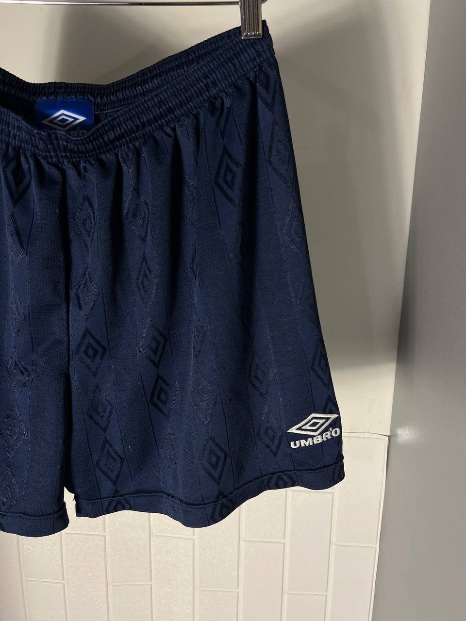 Umbro VINTAGE UMBRO ENGLAND RETRO SOCCER SHORTS MANCHESTER Y2K 90s Size US XL / EU 56 / 4 - 3 Thumbnail