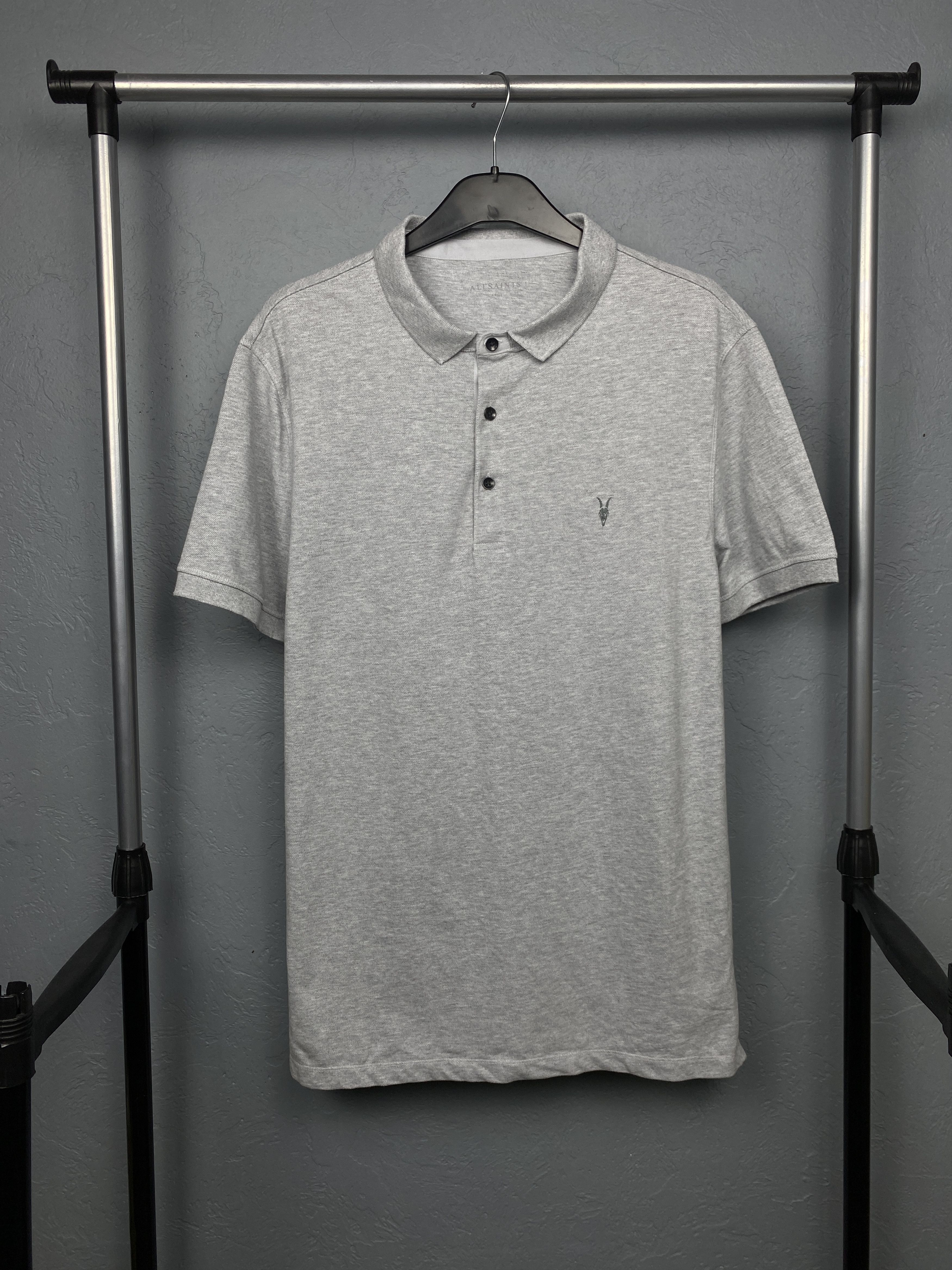 Allsaints Allsaints Form SS Mens Polo Shirt Size US L / EU 52-54 / 3 - 1 Thumbnail