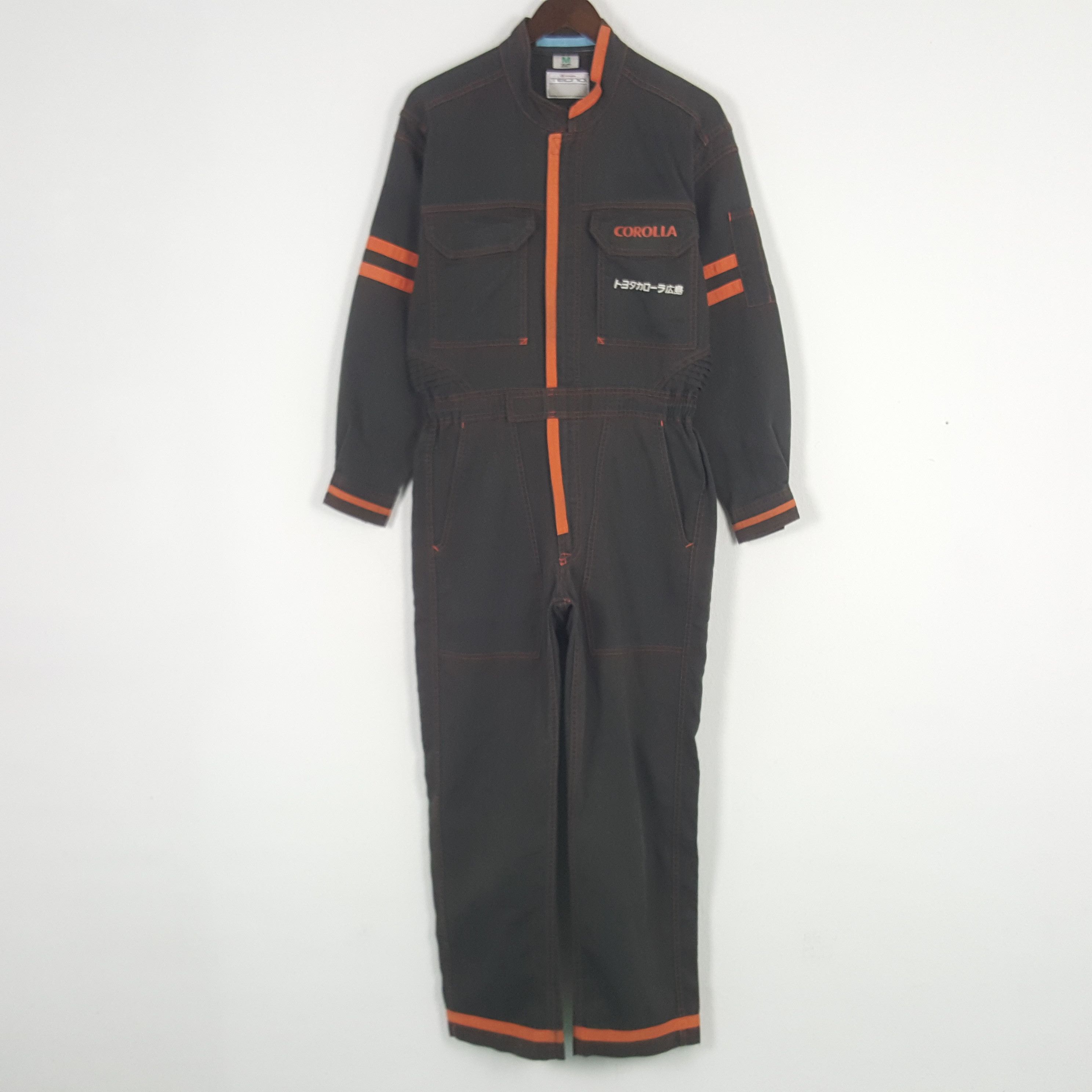 Sports Specialties × Vintage Vintage Toyota Tecno Corolla Coverall Jumpsuit Jacket Size US M / EU 48-50 / 2 - 4 Thumbnail