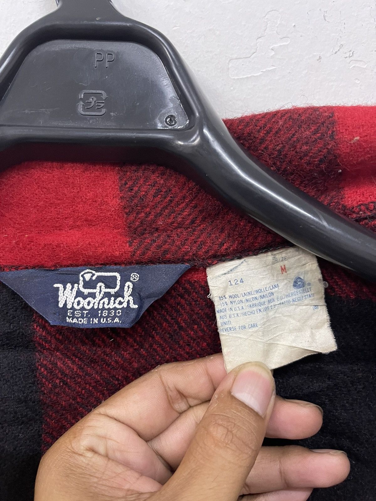 Vintage × Woolrich Woolen Mills Vintage Woolrich USA plaid Wool Jacket Size US M / EU 48-50 / 2 - 7 Thumbnail