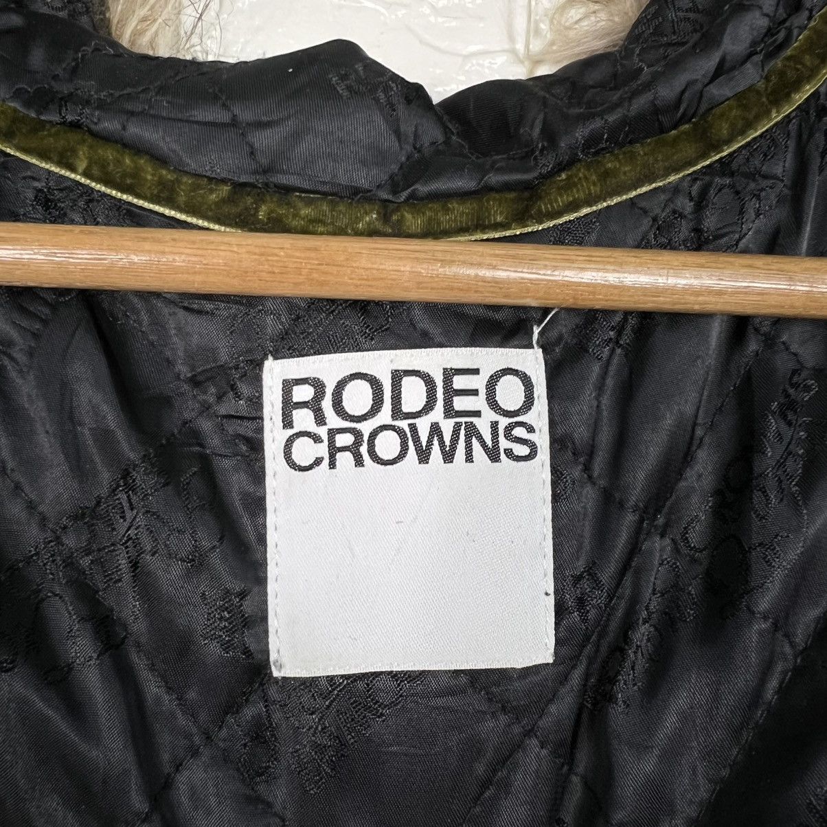 Japanese Brand RODEO CROWNS Faux Fur Hooded Coat Jacket #4088-C186 Size US M / EU 48-50 / 2 - 16 Thumbnail