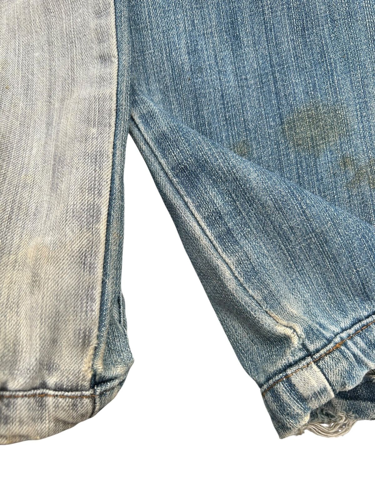 Kapital VINTAGE FUBU JEANS STREETWEAR DIRTY DENIM JEANS Size US 30 / EU 46 - 7 Thumbnail