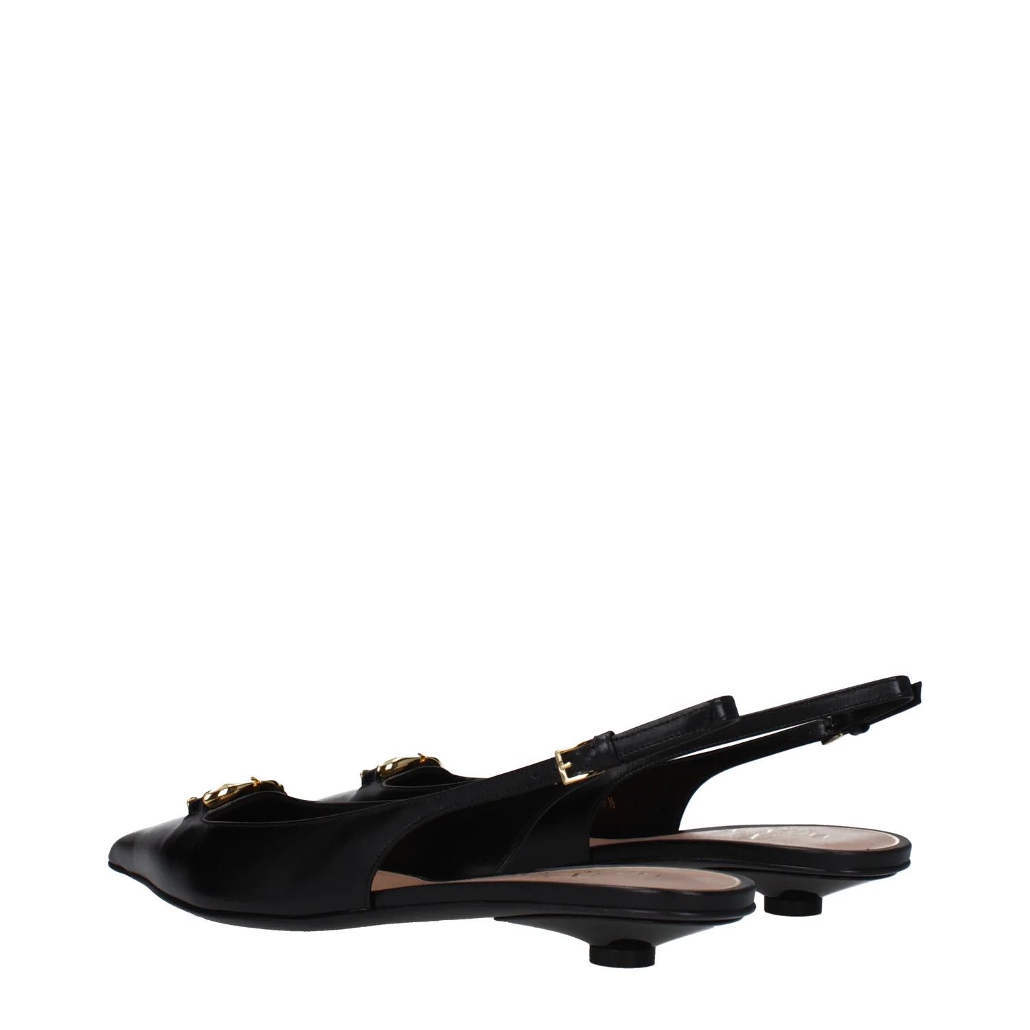 Valentino ob1o1e1224 Leather Sandals in Black Size US 6.5 / IT 36.5 - 4 Thumbnail