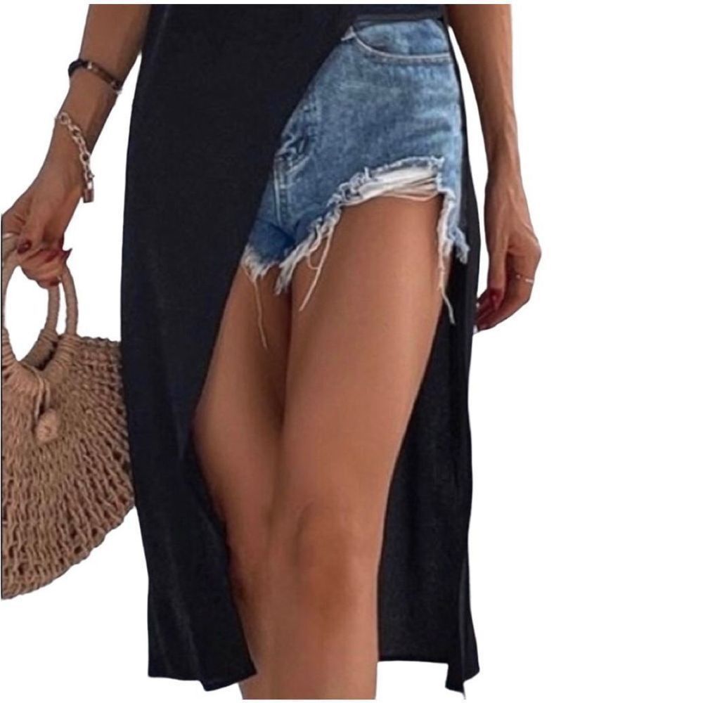 American Eagle Outfitters American Eagle distressed Hi rise shorts size 6 Size 28" / US 6 / IT 42 - 7 Thumbnail