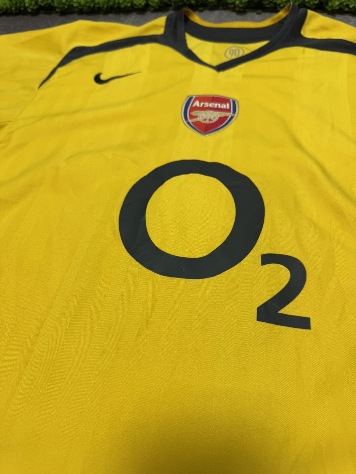 Nike 2006-07 Arsenal Nike Player Issue Away Shirt Ljungberg #8 Size US XL / EU 56 / 4 - 7 Thumbnail
