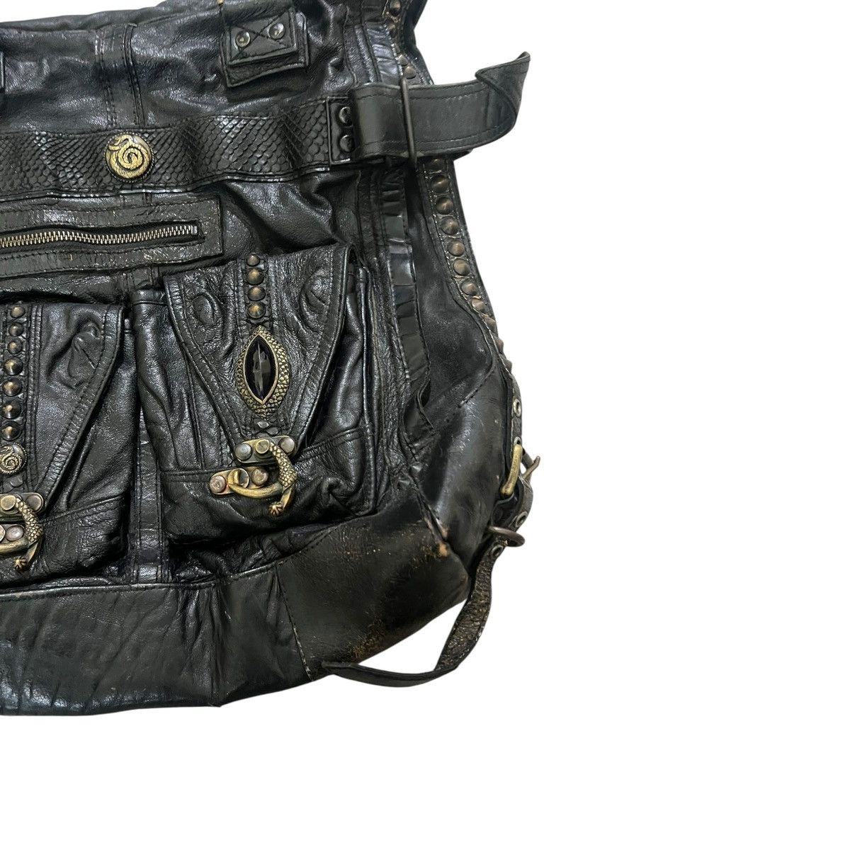 KMRii Kmrii 2006 snakeskin leather bag Size ONE SIZE - 4 Thumbnail