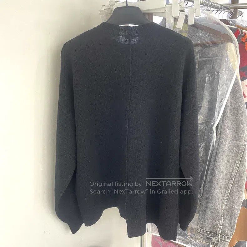 Loewe Loewe Black Wool Sweater Size M / US 6-8 / IT 42-44 - 3 Thumbnail