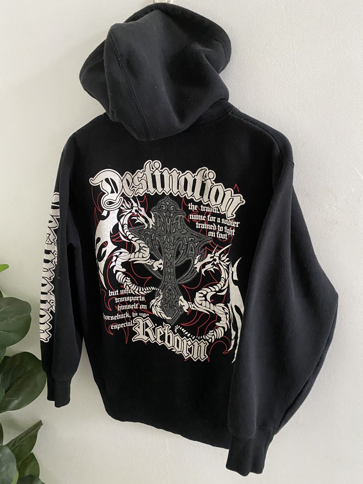 Hysteric Glamour Vintage Destination Re'born Punk Design Hoodie Rare Size US M / EU 48-50 / 2 - 7 Thumbnail