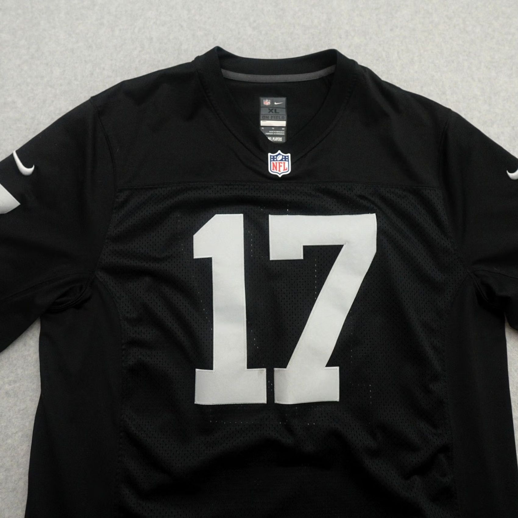 Nike NIKE NFL Oakland Raiders XL (24X31) American Football Shirt Jersey Men XS? (Original) Size US XL / EU 56 / 4 - 6 Thumbnail