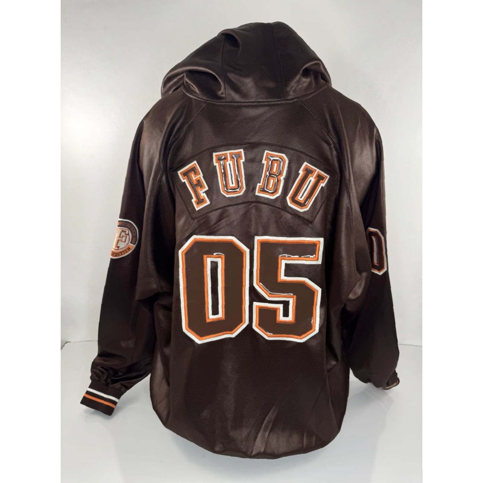 Fubu FUBU Hoodie 2XL 1992 Cleveland Limited Edition Brown Pullover Mens Jacket XS? Size US XXL / EU 58 / 5 - 2 Thumbnail