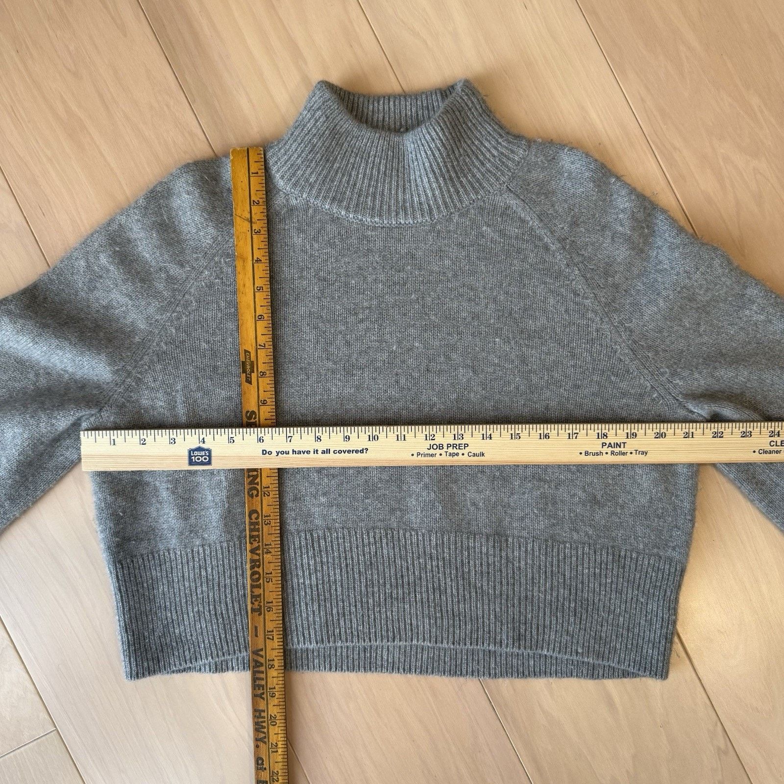 Reformation Reformation Garrett Cashmere Cropped Sweater Women's L Size L / US 10 / IT 46 - 3 Thumbnail