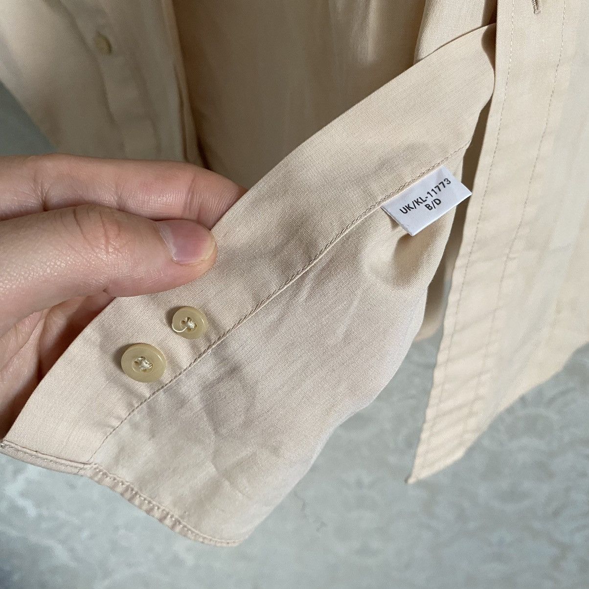 Yves Saint Laurent Vintage Yves Saint Laurent Shirt Button Up Small Logo Size US M / EU 48-50 / 2 - 8 Thumbnail