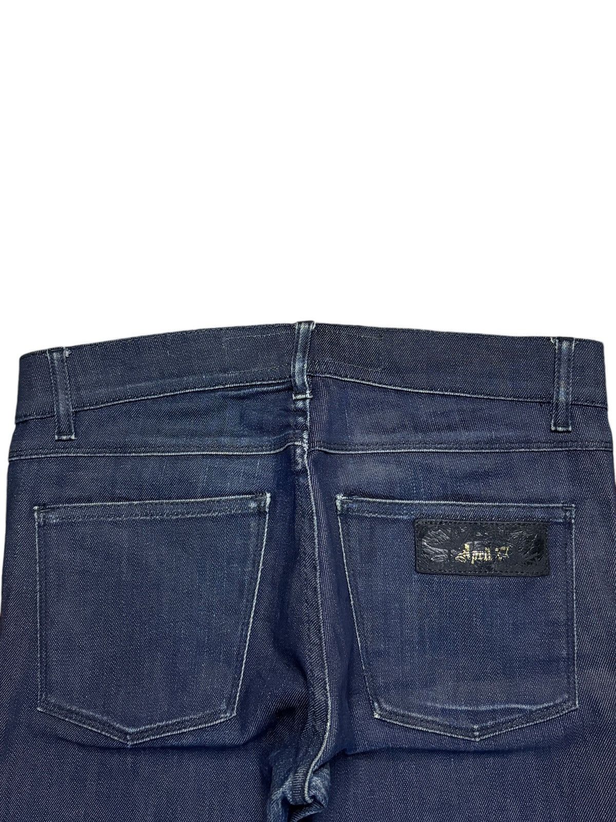 Japanese Brand Vintage April 77 Waxed Denim Size 30" / US 8 / IT 44 - 8 Thumbnail