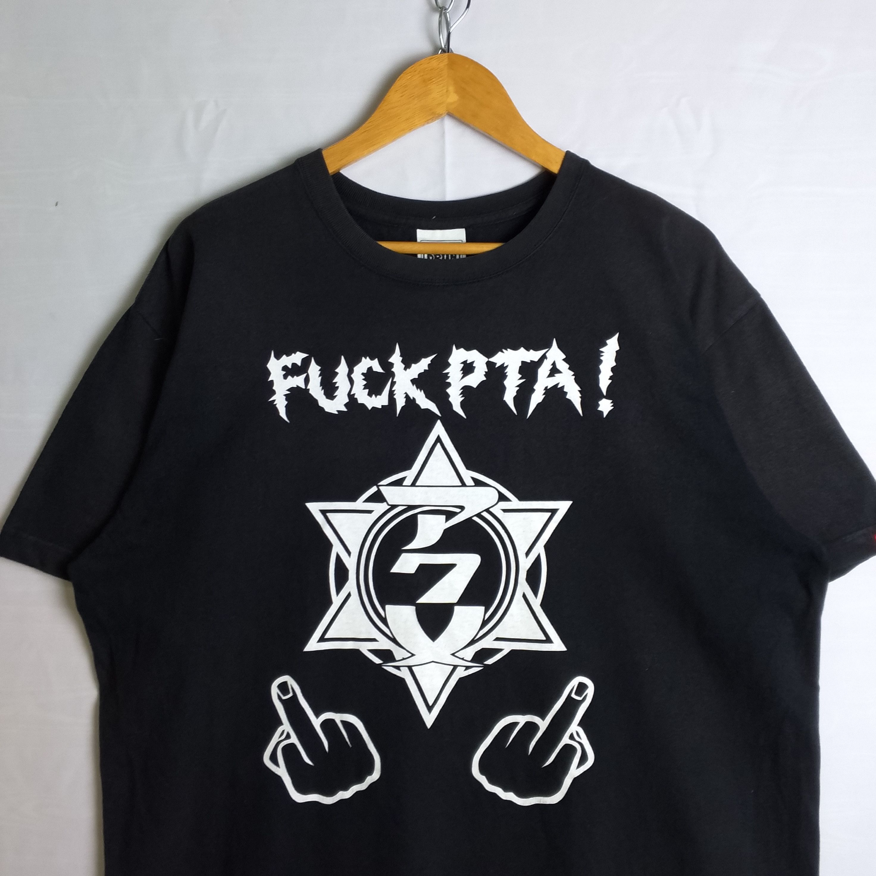 If Six Was Nine Punk Drunkers Fuck PTA Tee Size US XXL / EU 58 / 5 - 3 Thumbnail