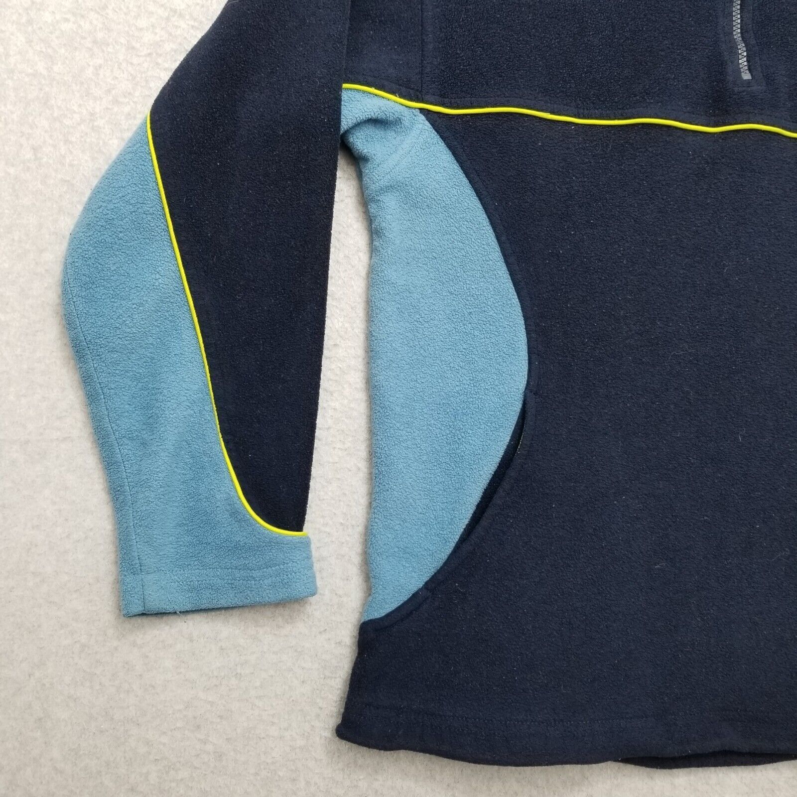 Other Wilson Jacket Mens Large Blue Zip Fleece Pullover Mock Neck Size US L / EU 52-54 / 3 - 4 Thumbnail