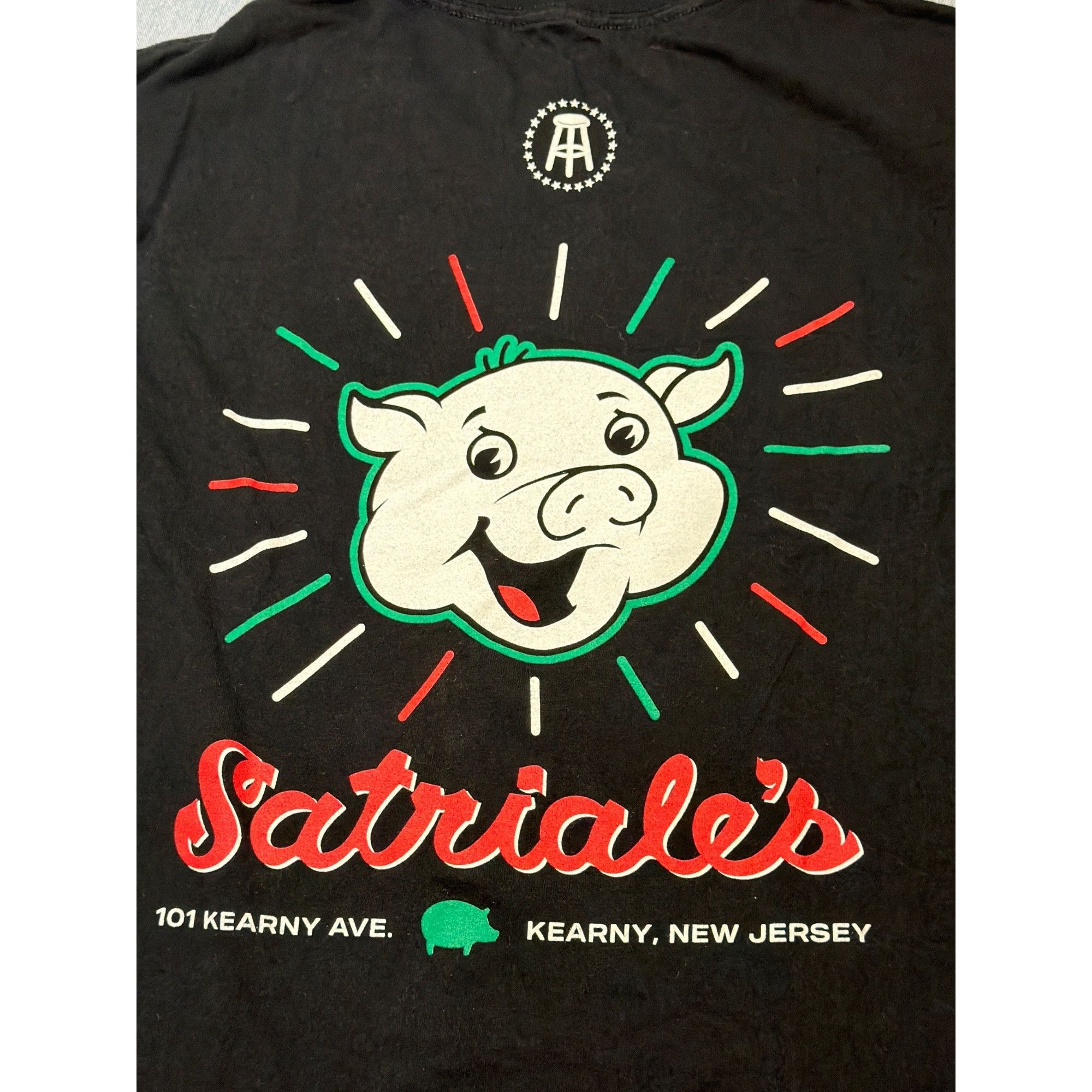 Champion Satriales Pork Store Meat Market Champion Black T Shirt Hog Size US S / EU 44-46 / 1 - 1 Thumbnail