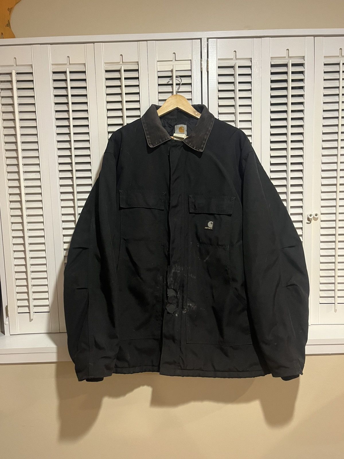 Firefighter/EMS Carhartt Arttic Jacket C55 Black
