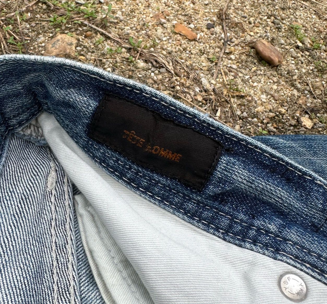 Issey Miyake Tete homme jeans Size US 29 - 3 Thumbnail
