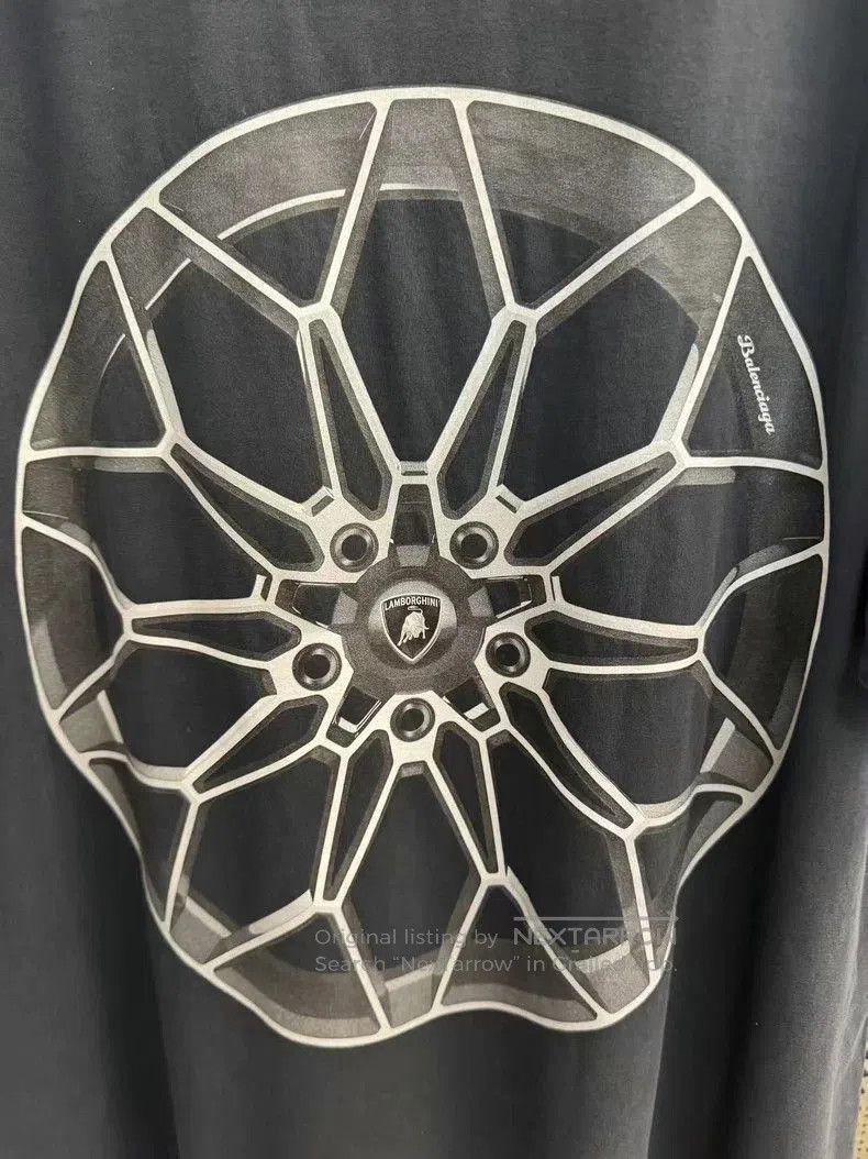 Balenciaga Balenciaga Lamborghini Car Print T-shirt. Size US S / EU 44-46 / 1 - 4 Thumbnail