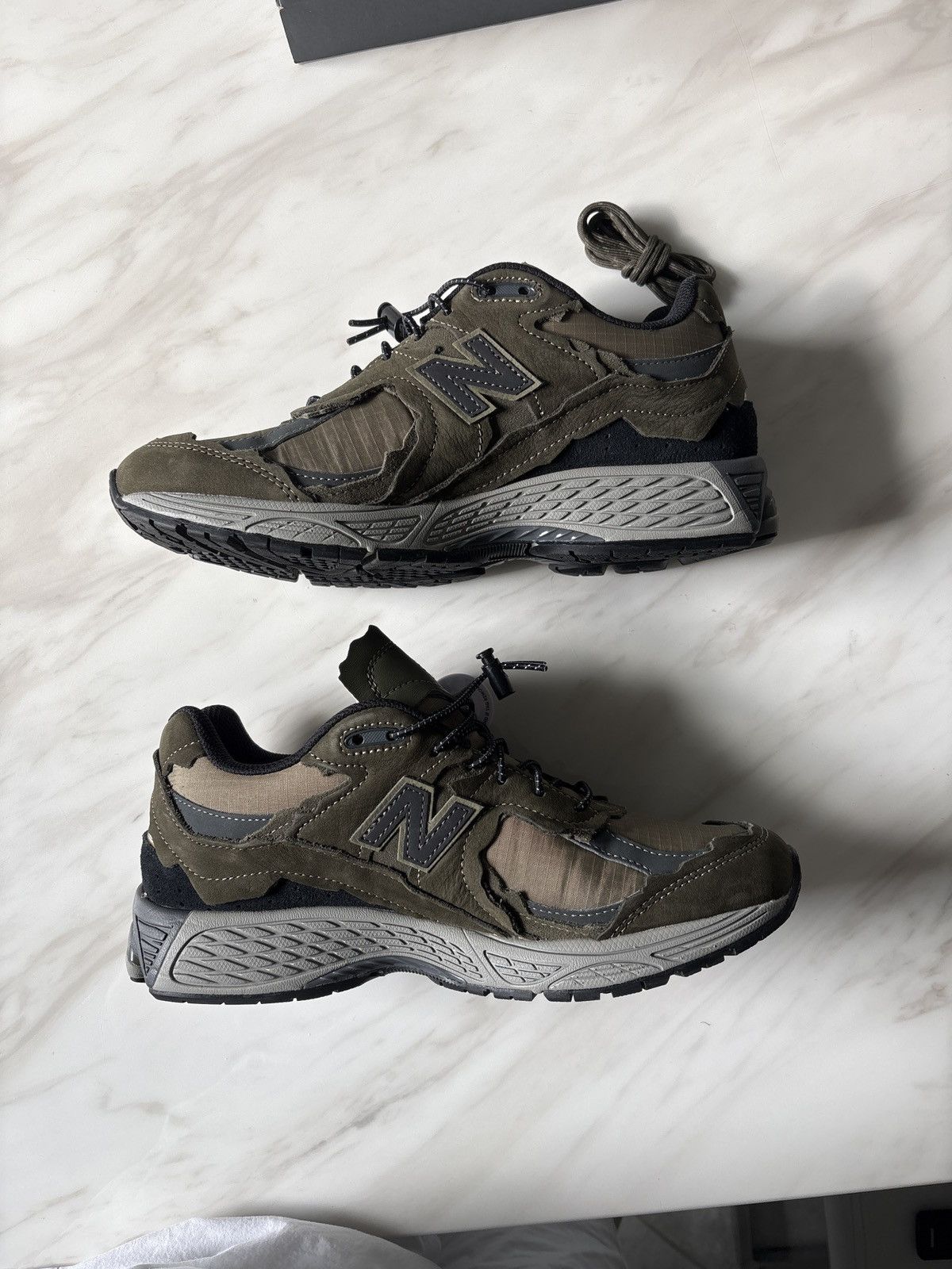 New Balance New Balance 2002r Protection Pack Dark Moss Size US 8 / EU 41 - 3 Thumbnail