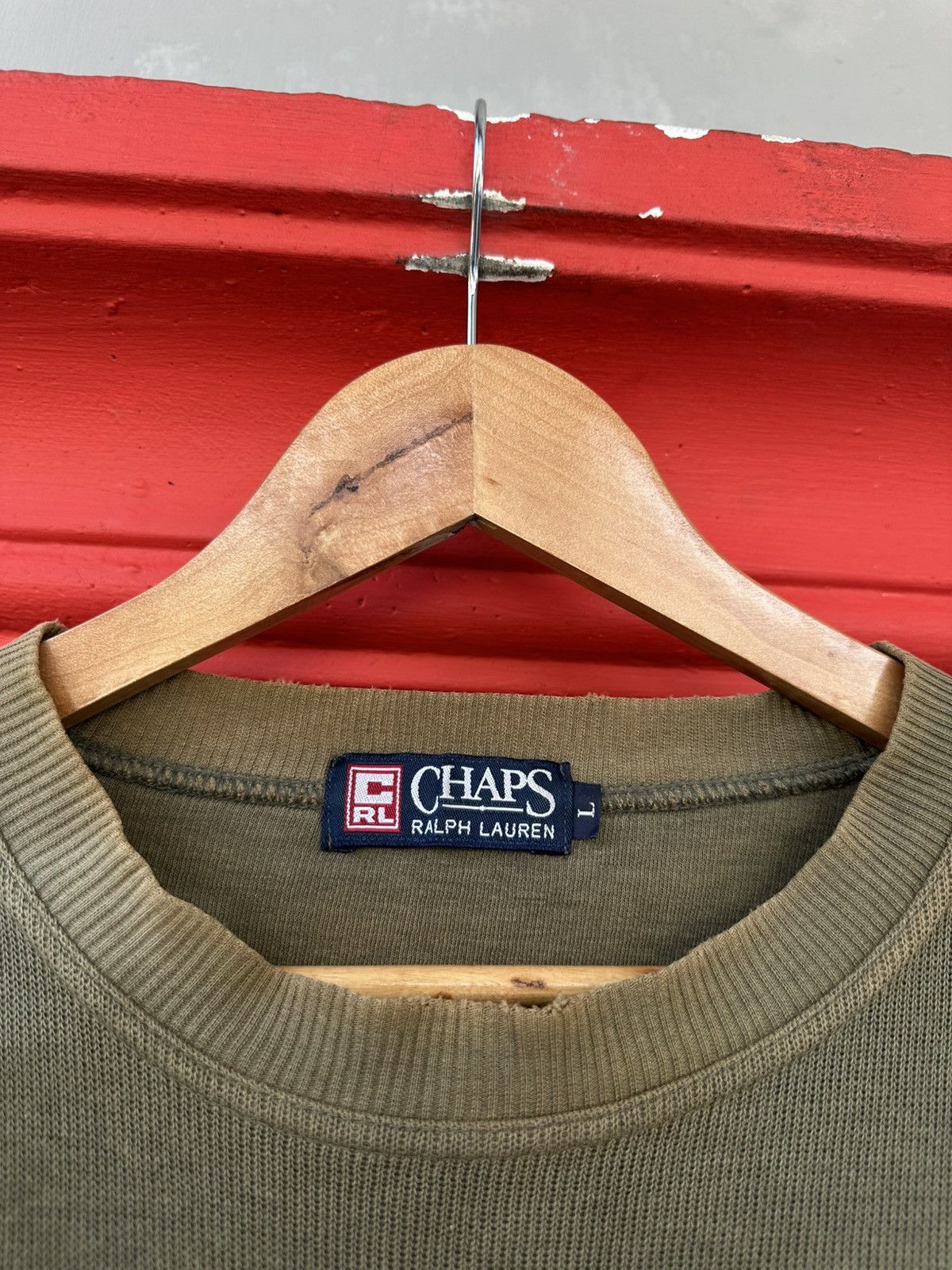 Chaps Ralph Lauren Vintage 90s Chaps Ralph Lauren Country Sophisticate Sweat Size US L / EU 52-54 / 3 - 3 Thumbnail