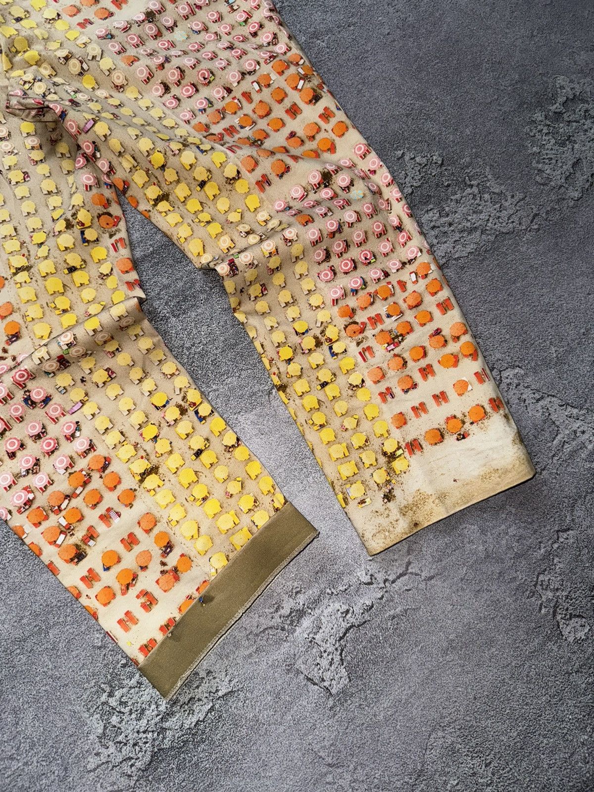 Akris Akris punto US12 F44 UK16 I48 all printed pant trouser chino Size 34" / US 12 / IT 48 - 14 Thumbnail
