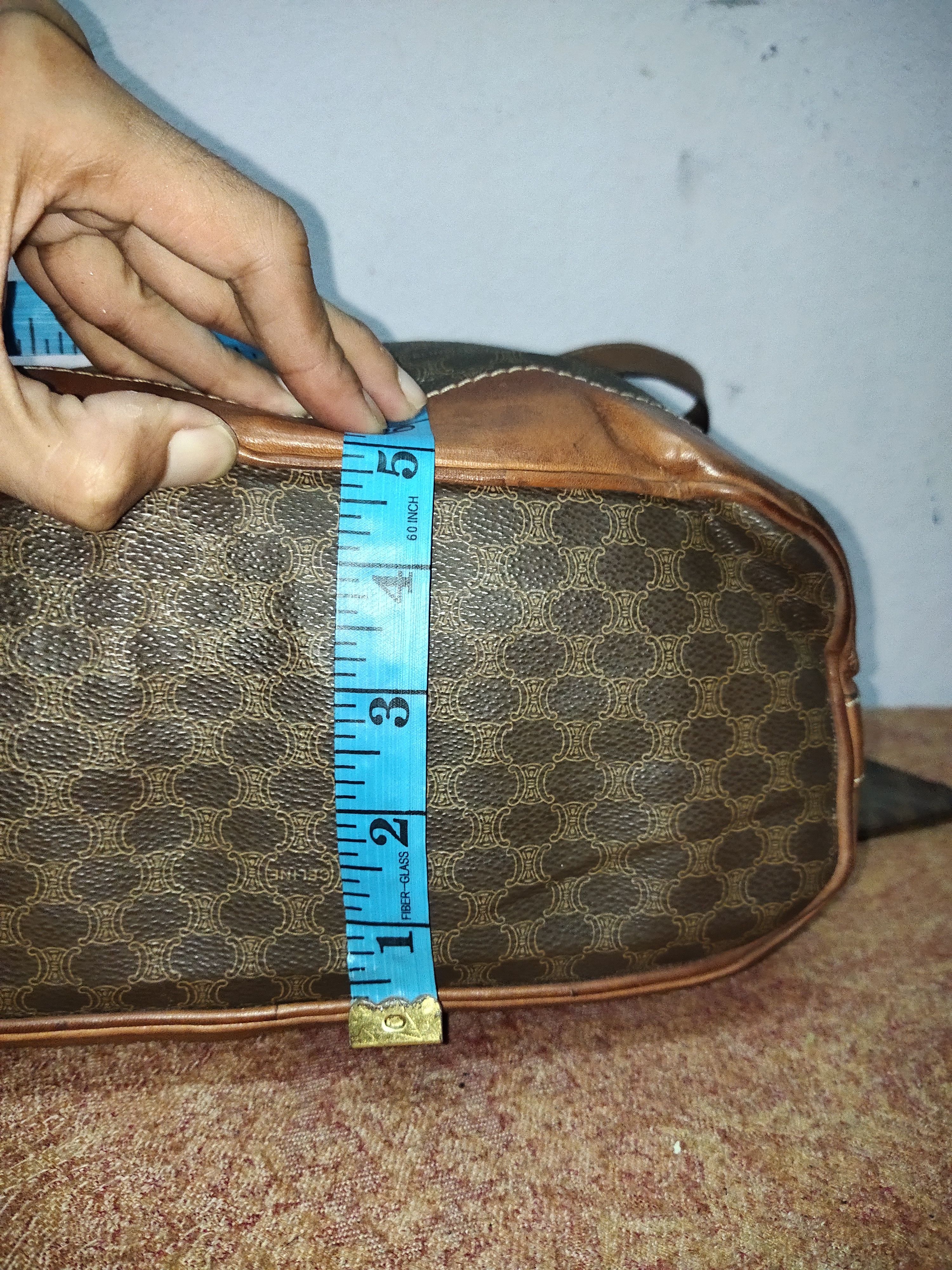 Celine Authentic Vintage CELINE Bucket Shoulder Bag Size ONE SIZE - 12 Thumbnail