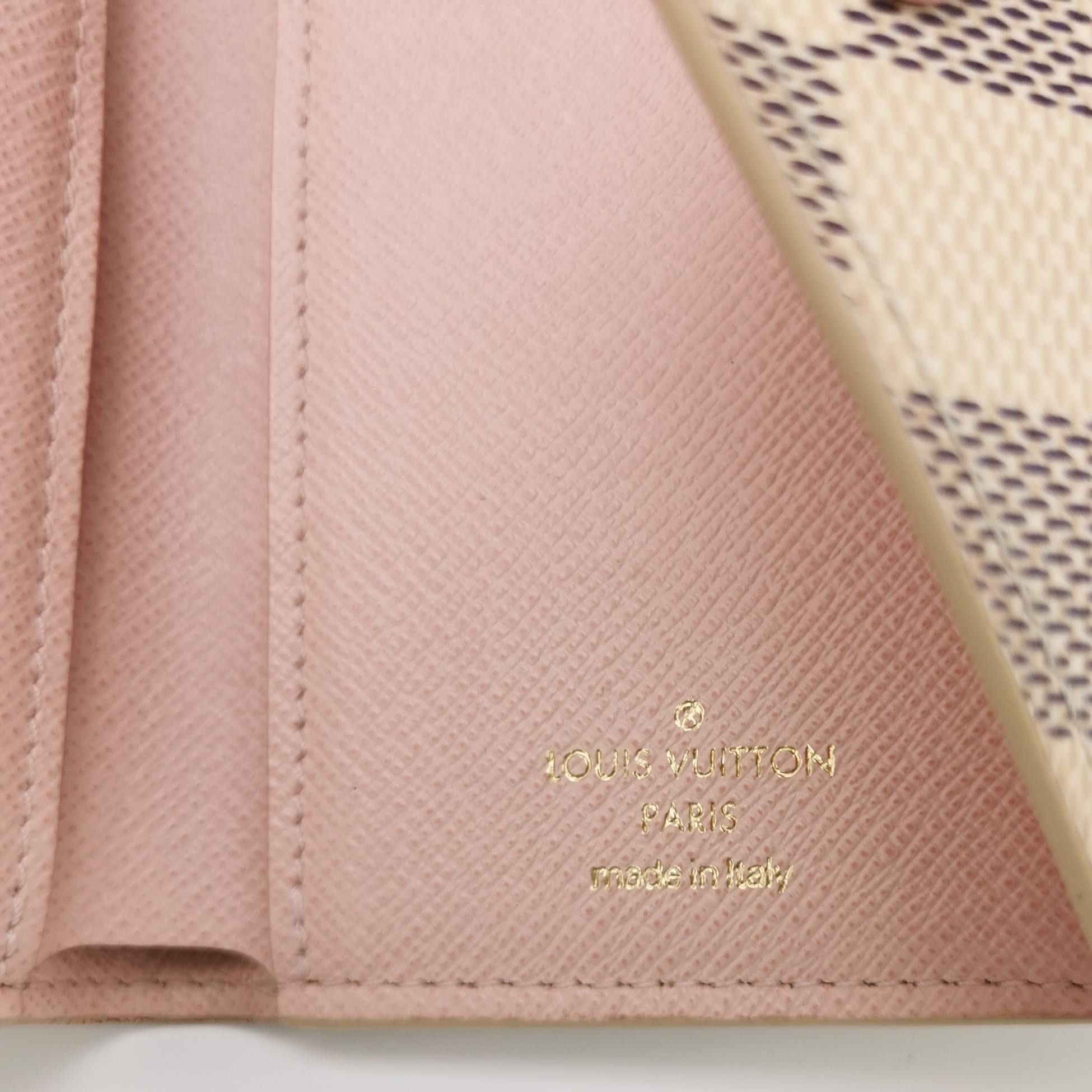 Louis Vuitton Louis Vuitton (LV) Victorine Checkerboard Snap Wallet -y250 Size ONE SIZE - 1 Thumbnail
