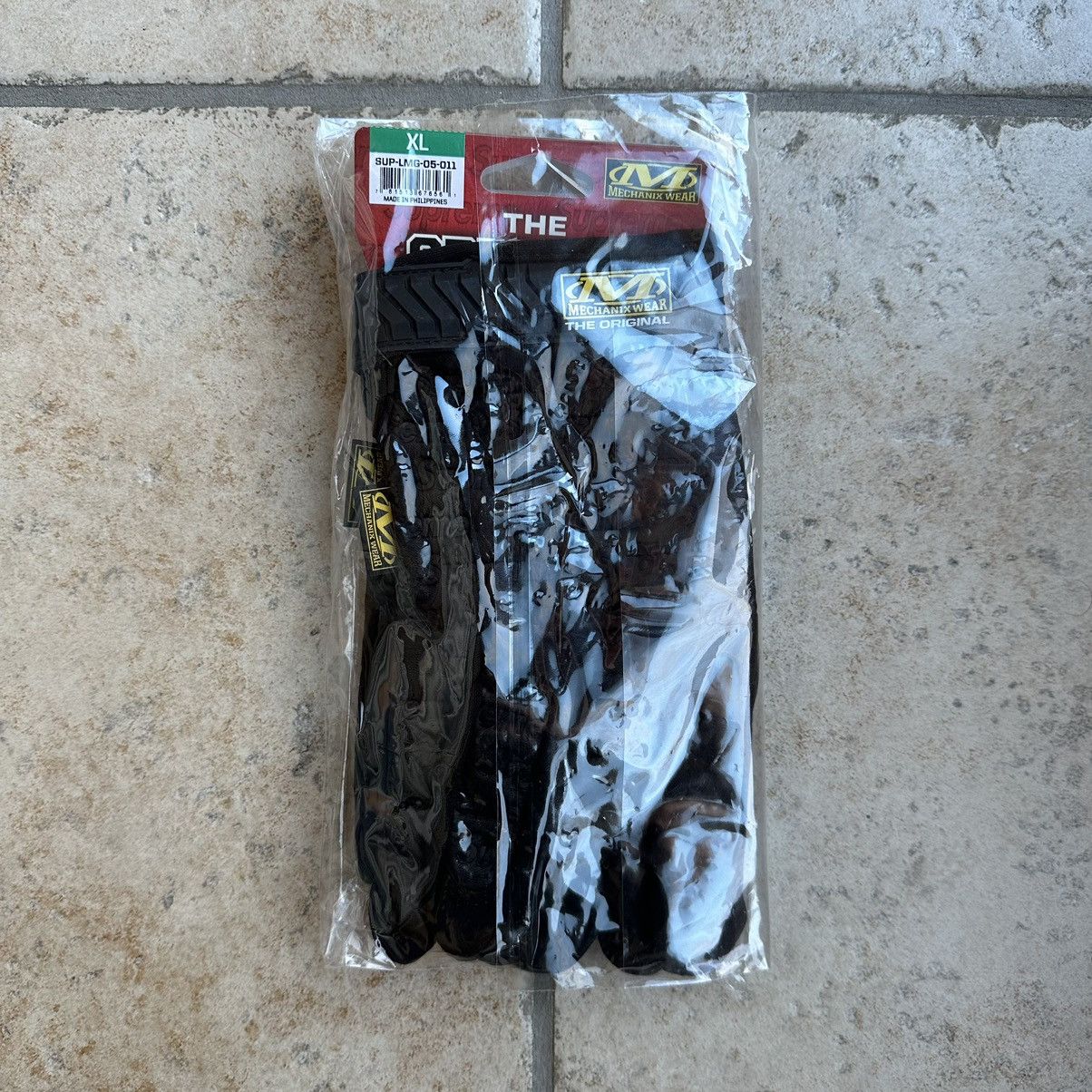 image of Supreme Mechanix Leather Work Gloves Black Size Xl, Men's