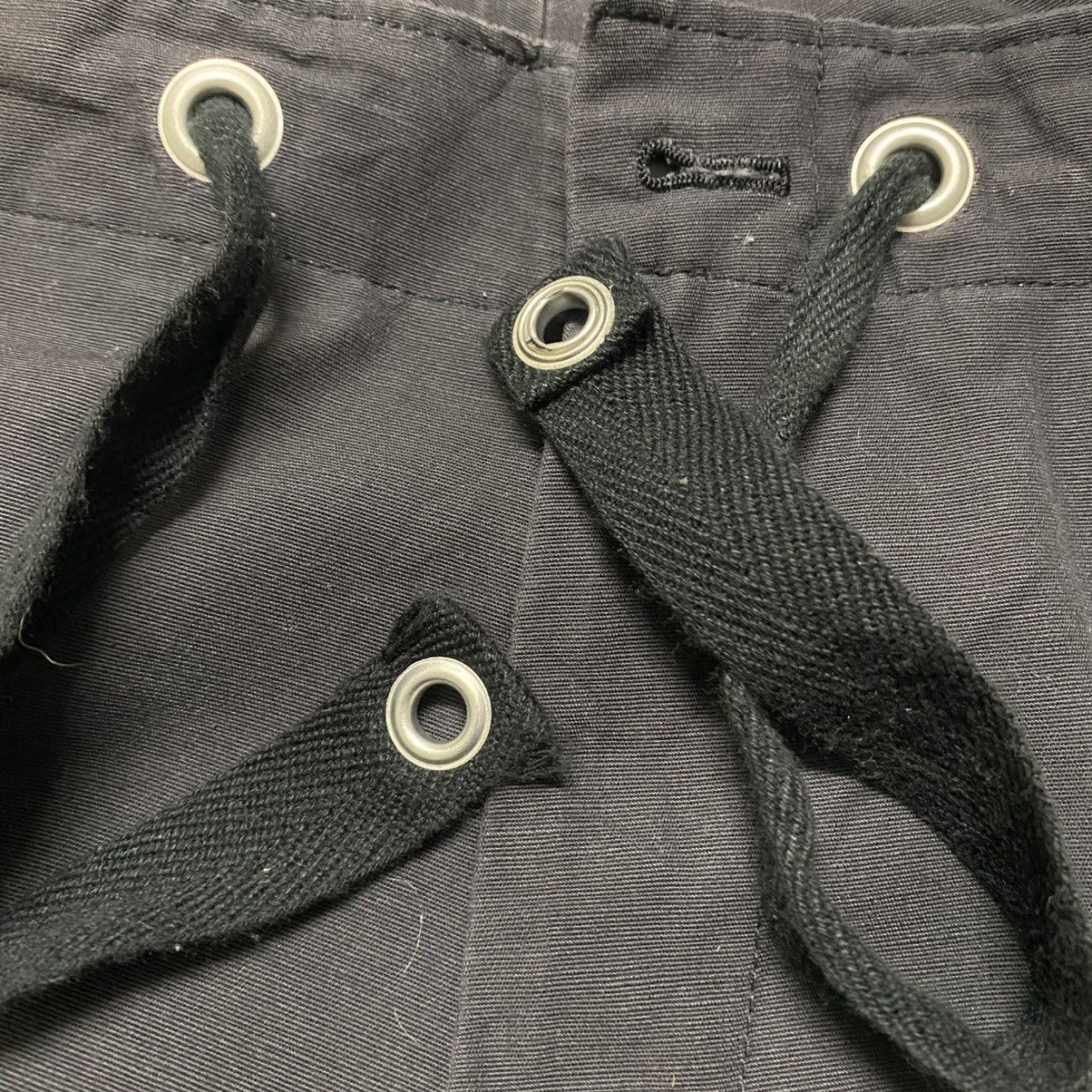 Le Grande Bleu (L.G.B.) MANIAC WORKS Black Cargo Pants Drawstring Size US 32 / EU 48 - 17 Thumbnail
