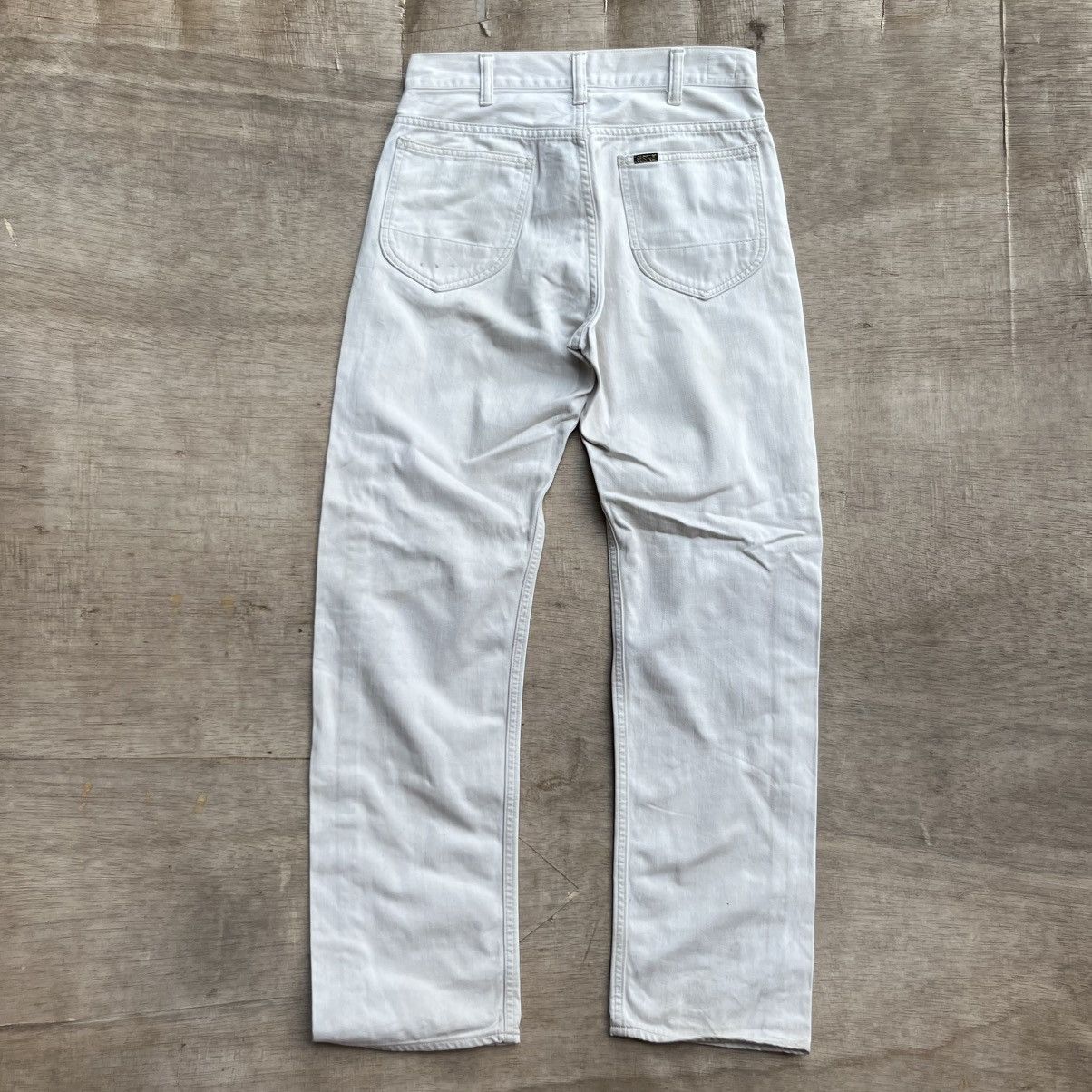 Japanese Brand × Junya Watanabe × Orslow ORSLOW BROKEN WHITE DENIM VINTAGE 00s Size US 30 / EU 46 - 7 Thumbnail