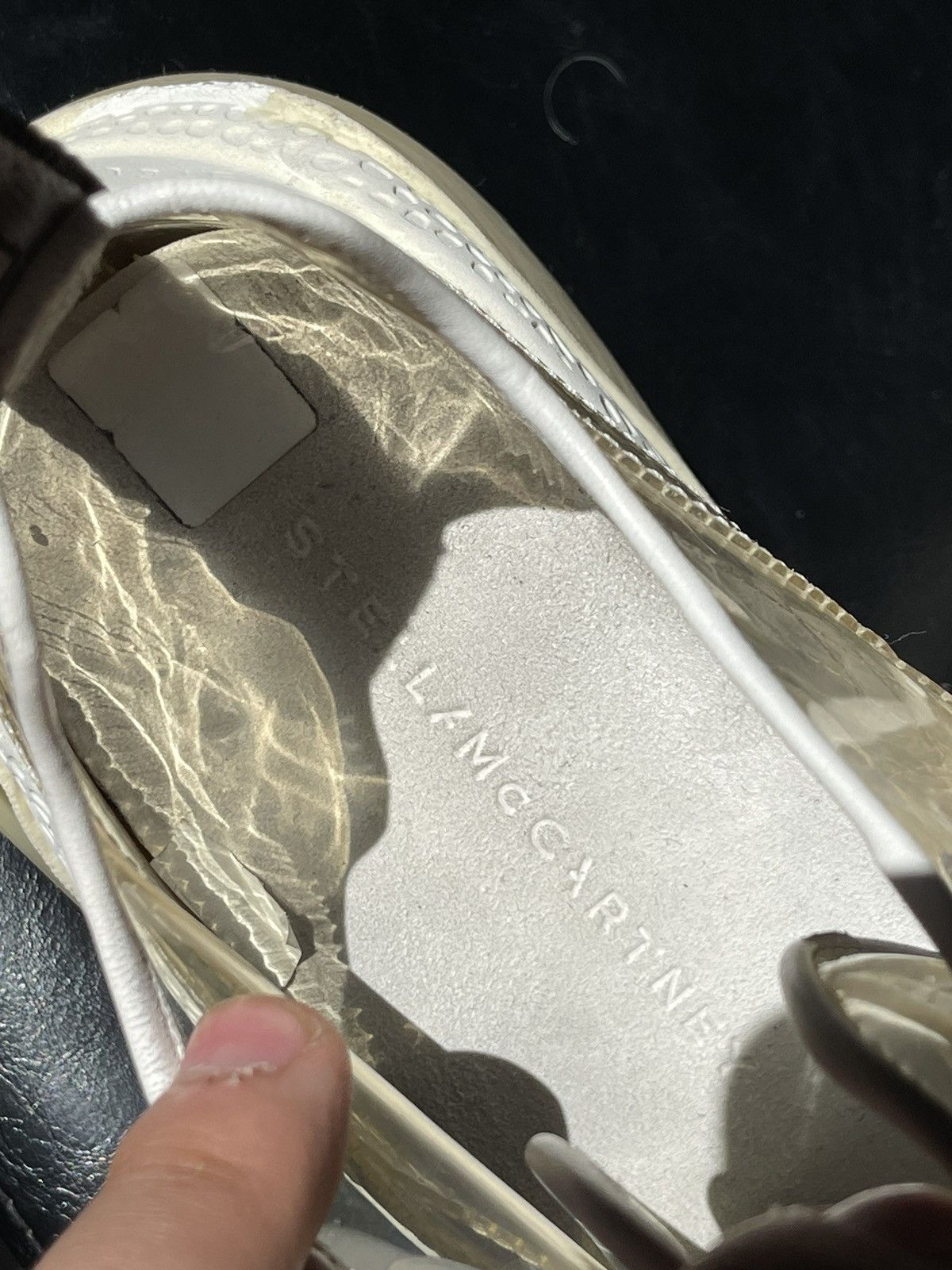 Stella McCartney Stella McCartney Eclypse Clear PVC sneakers shoes Size US 10 / IT 40 - 12 Thumbnail