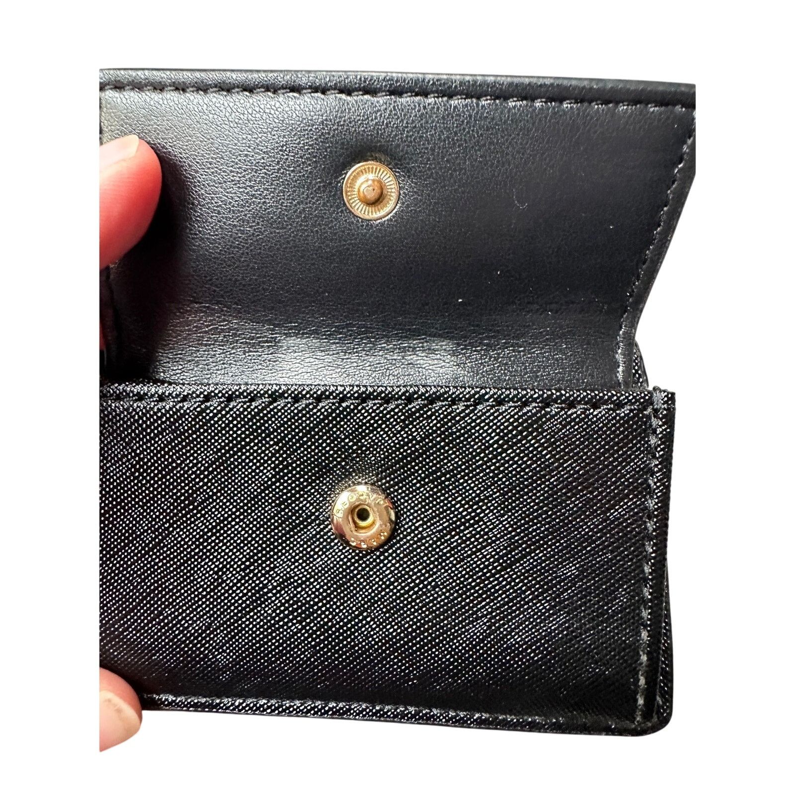 Marc Jacobs Marc Jacobs Black Mini Trifold Compact Wallet Size ONE SIZE - 9 Thumbnail