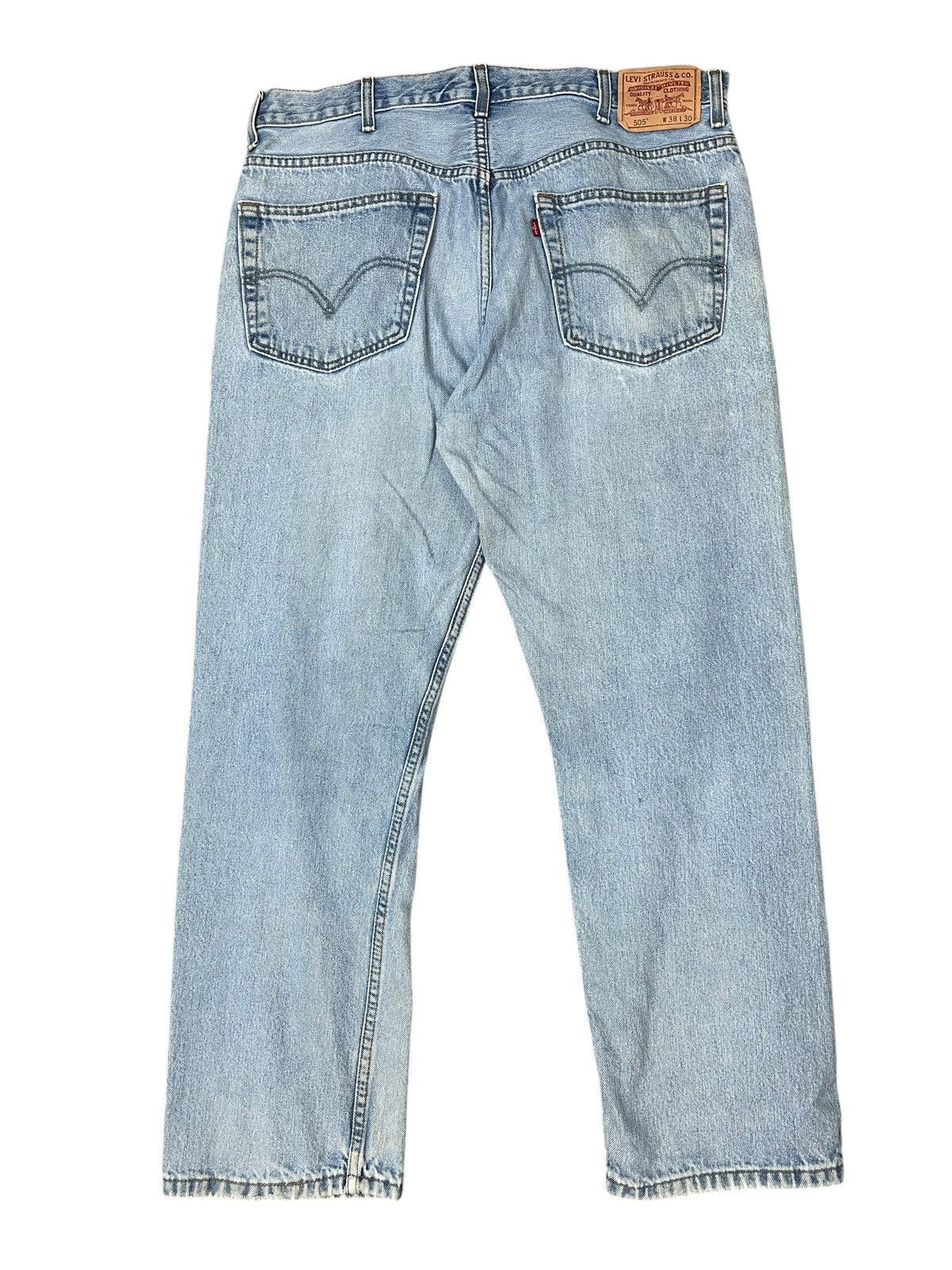 Levi's Vintage Levi’s 505 Regular Fit Jeans Size US 38 / EU 54 - 2 Thumbnail