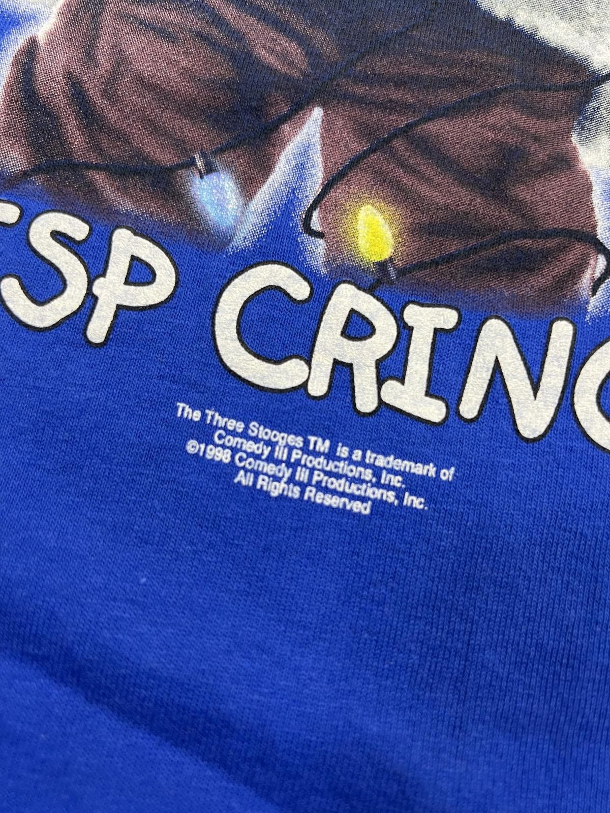 Other Vintage 1998 Crisp Cringle The Three Stooges Graphic T-Shirt Size US XL / EU 56 / 4 - 3 Thumbnail